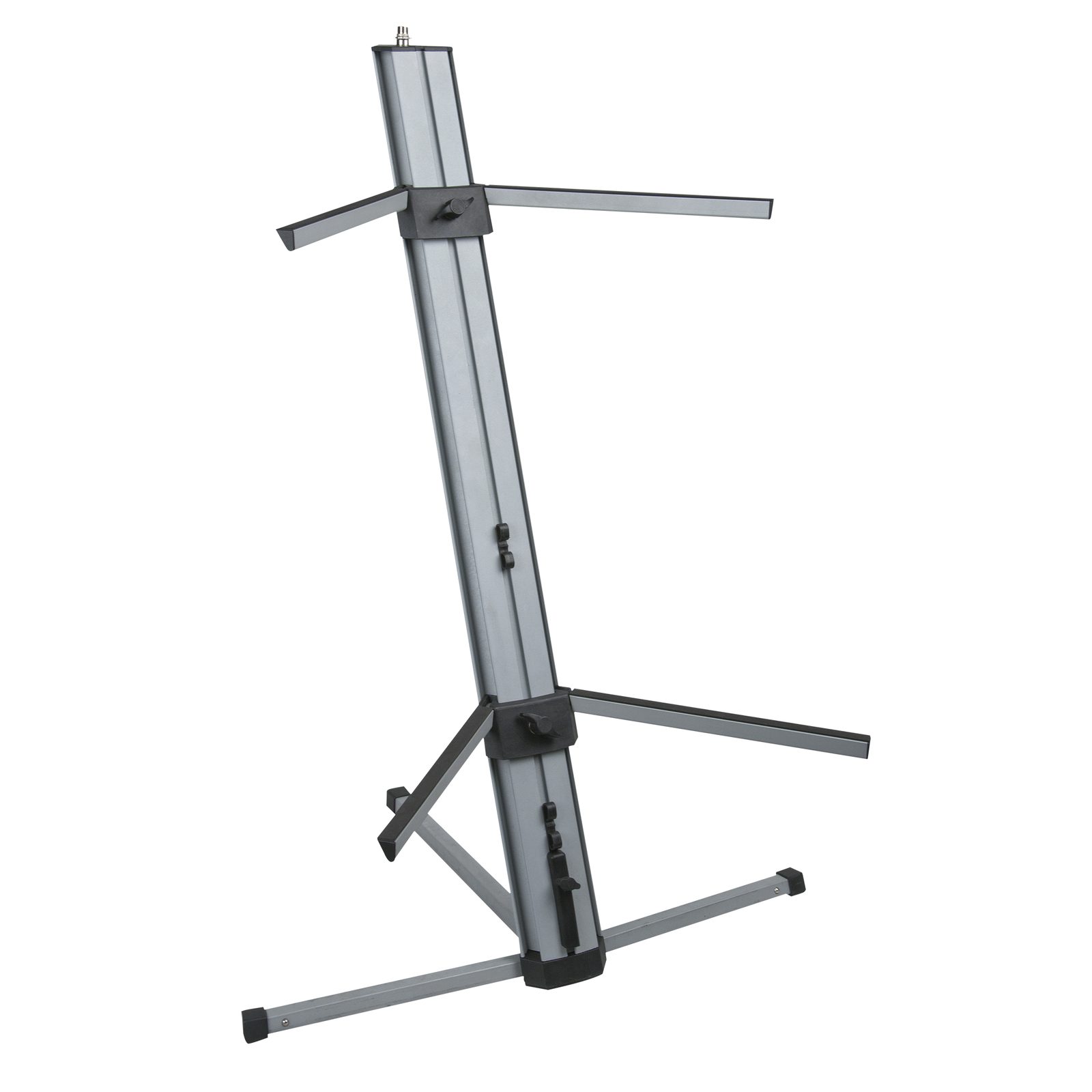Supporto per tastiera professionale 2 livelli grigio 30 kg - Showgear D8507