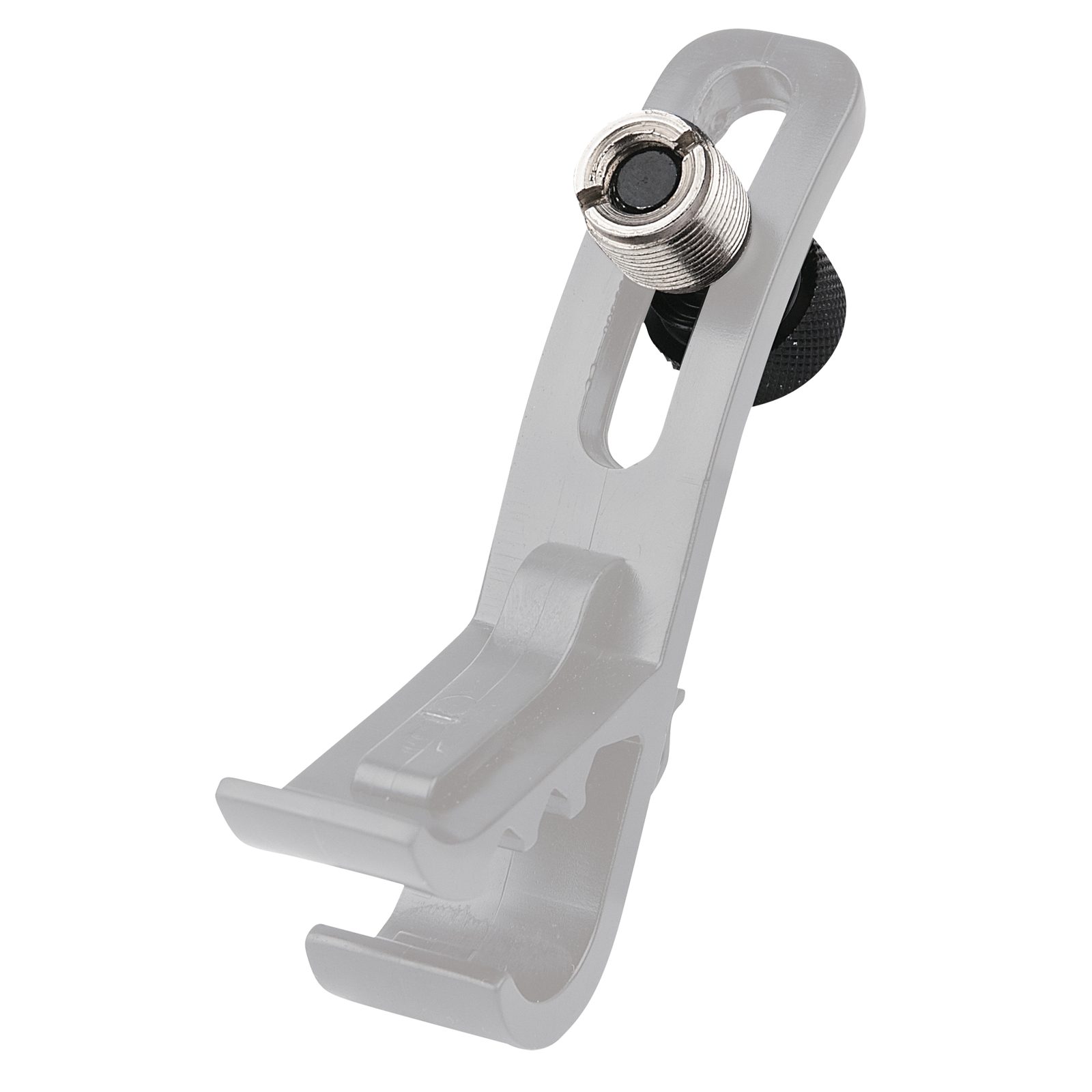 Manopola filettata adattatore 3/8 nera - Showgear D8954