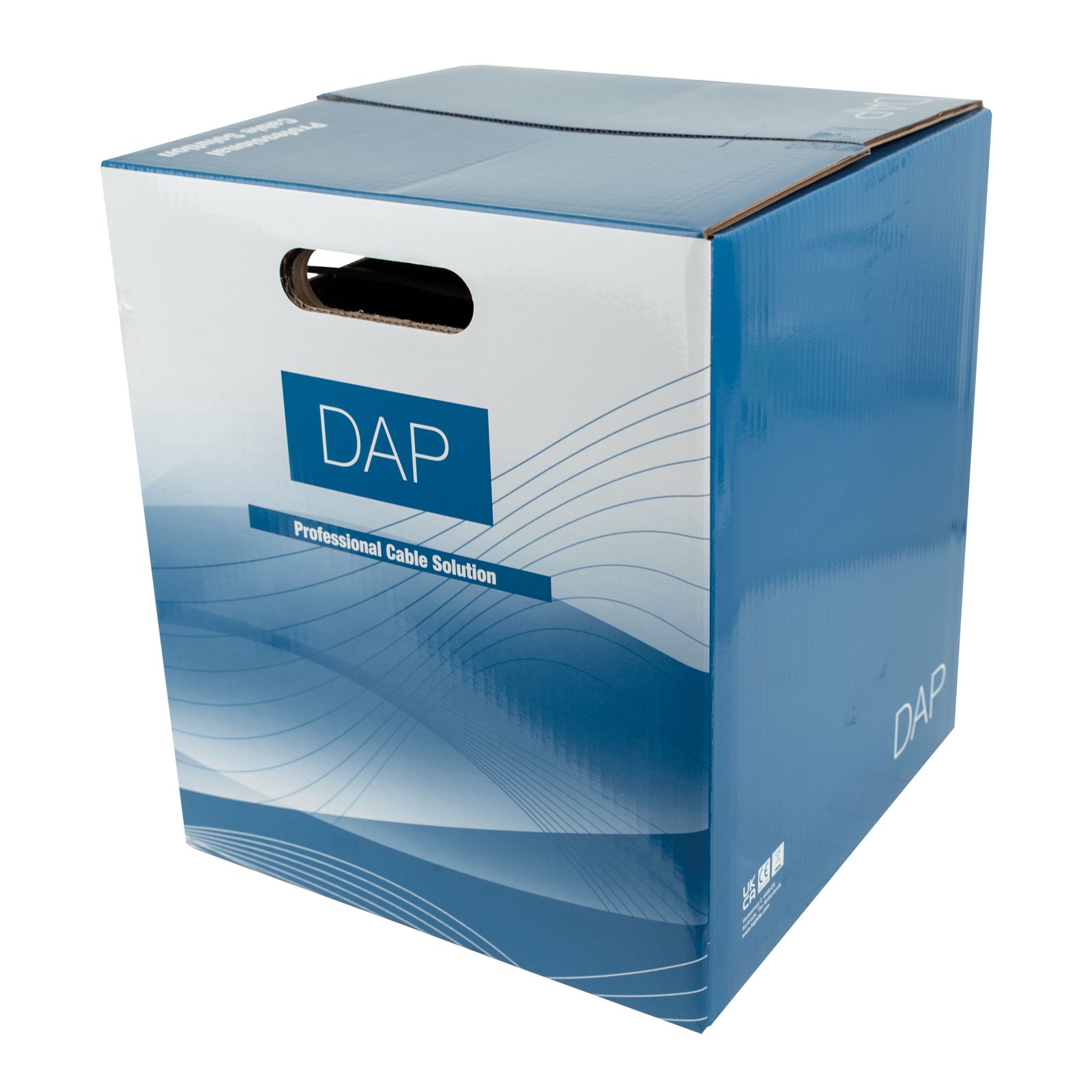 Cavo altoparlanti SPC-215 1.5mm² CPR Dca-s2-d0-a3 300m bianco su bobina - DAP D9236