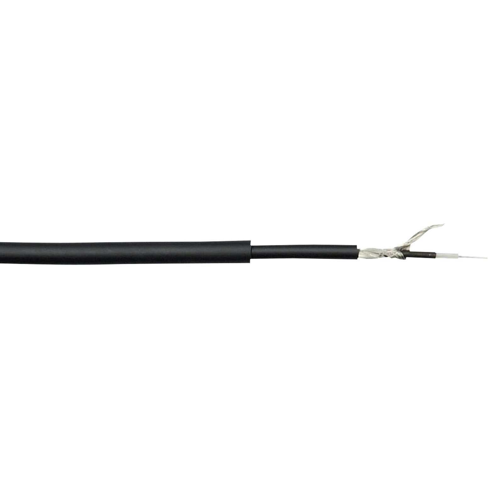 Cavo di linea asimmetrico 100m su bobina nero - DAP D9411B