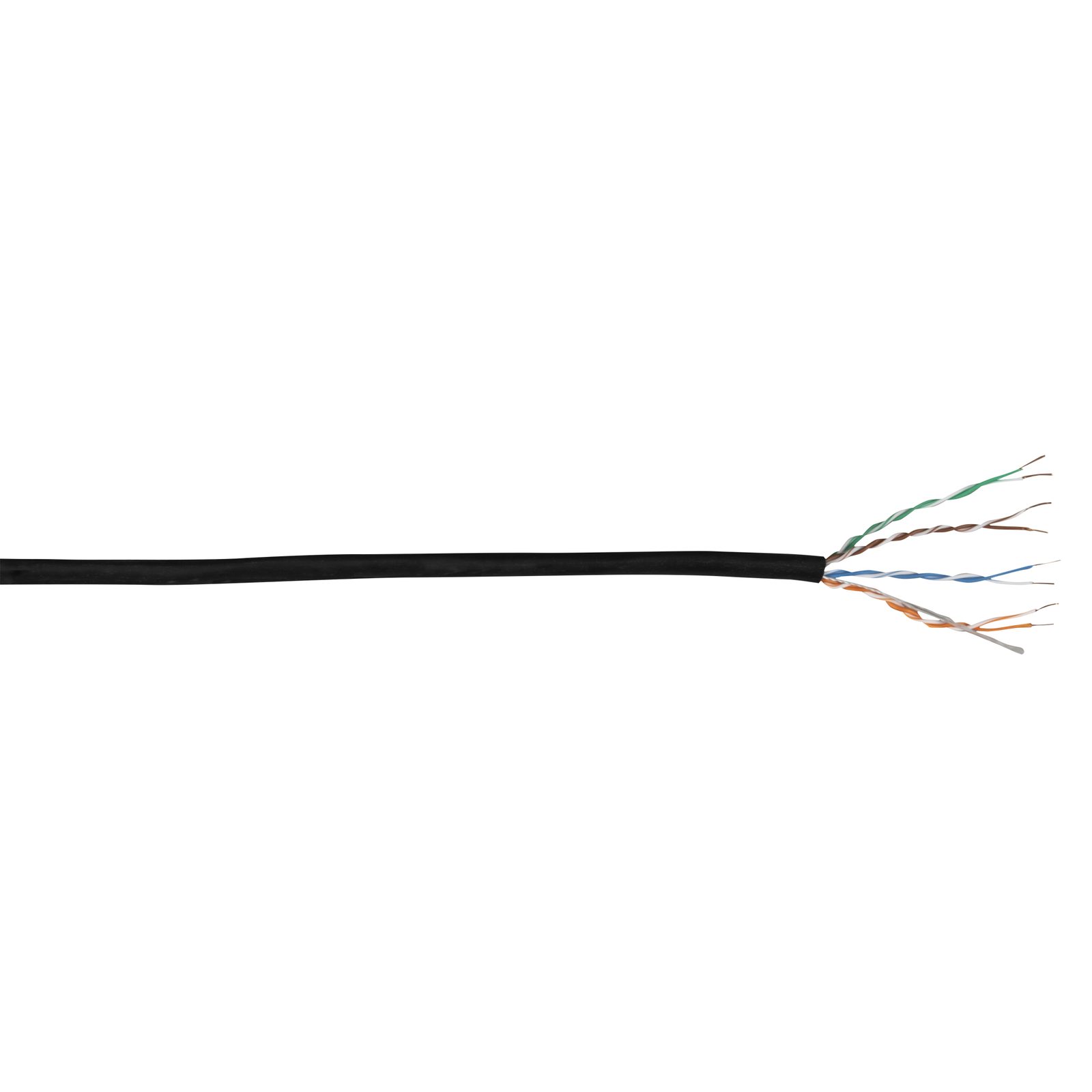 Cavo Cat5e U/UTP 305m su bobina nero - DAP D9420