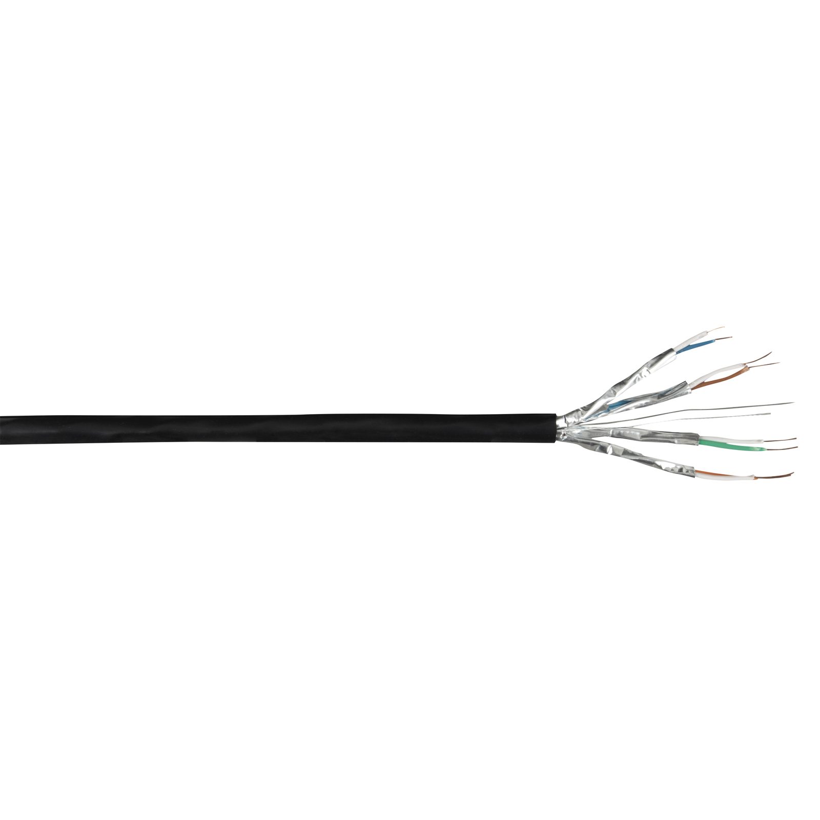 Cavo Cat6a U/FTP 305m su bobina nero - DAP D9421