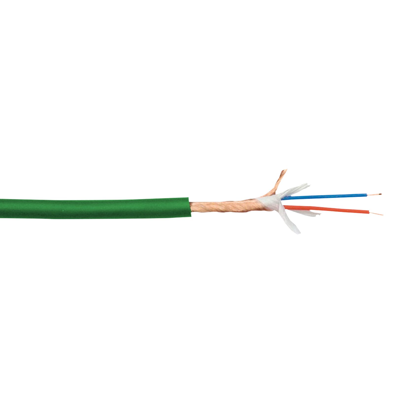 Cavo microfonico/di linea MC-216 100m verde - DAP D9431G