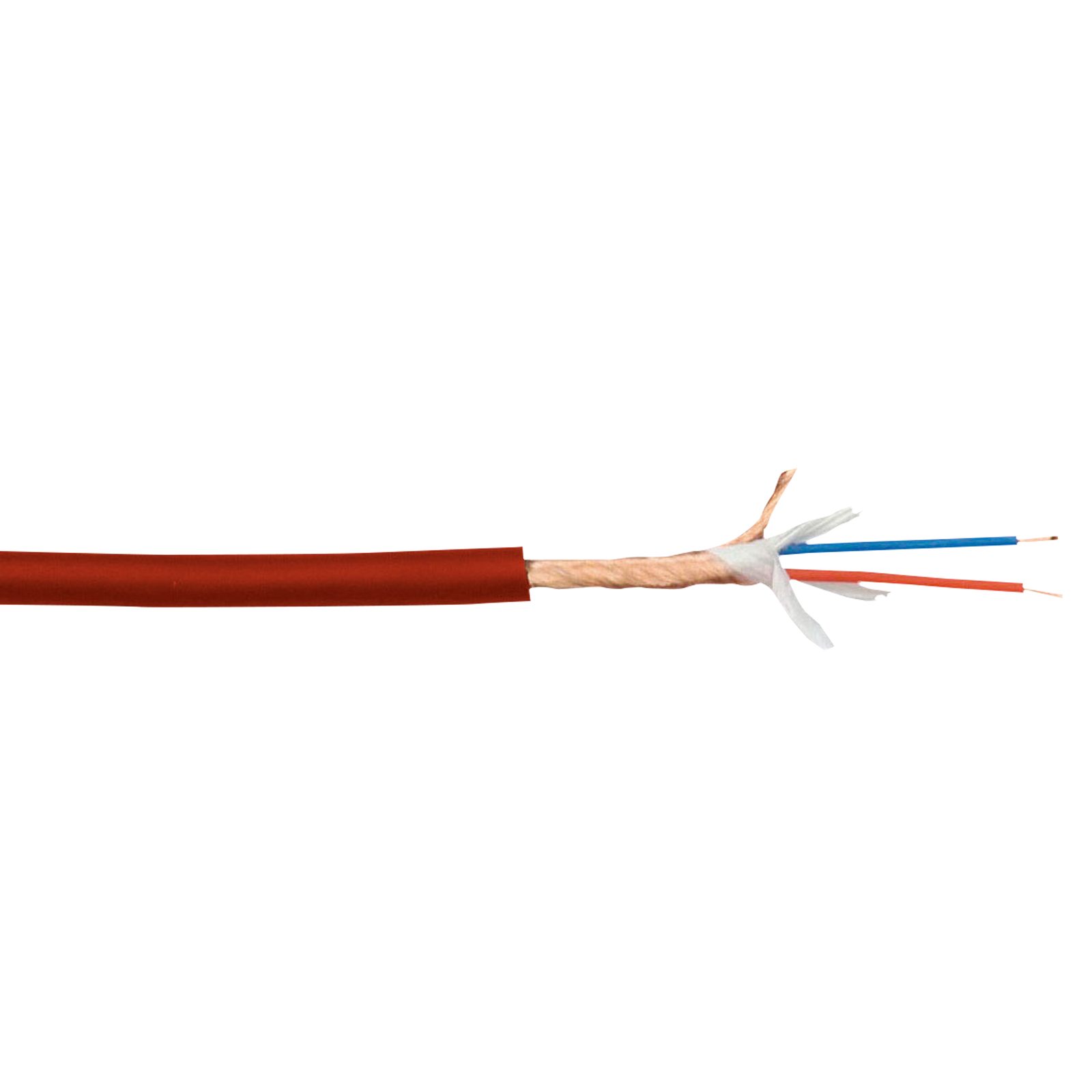 Cavo microfonico/di linea MC-216 100m rosso - DAP D9431R