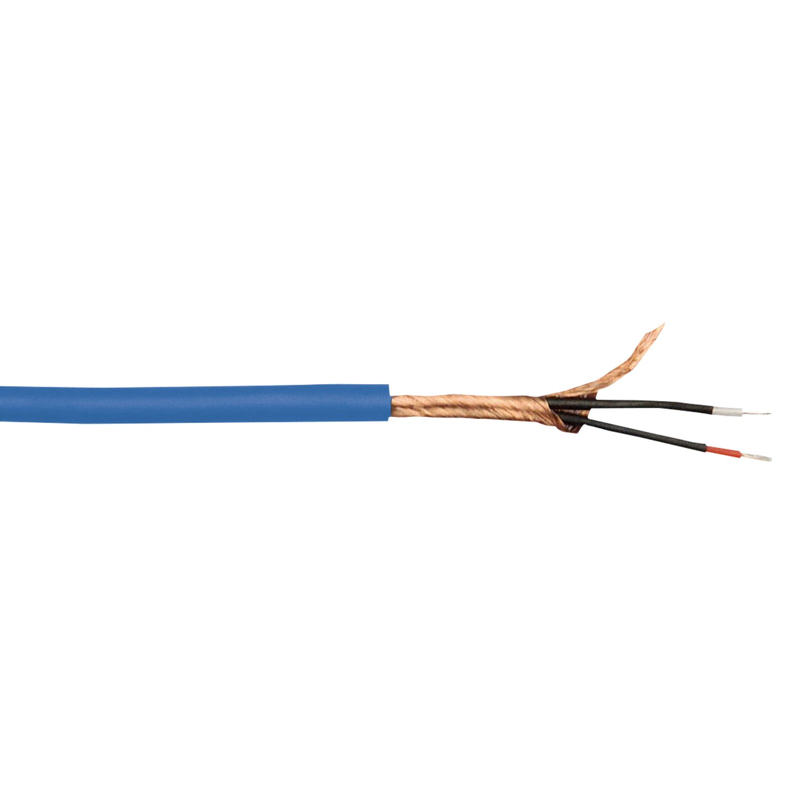 Cavo microfonico doppio isolamento 100 m su bobina Blu - DAP D9432U