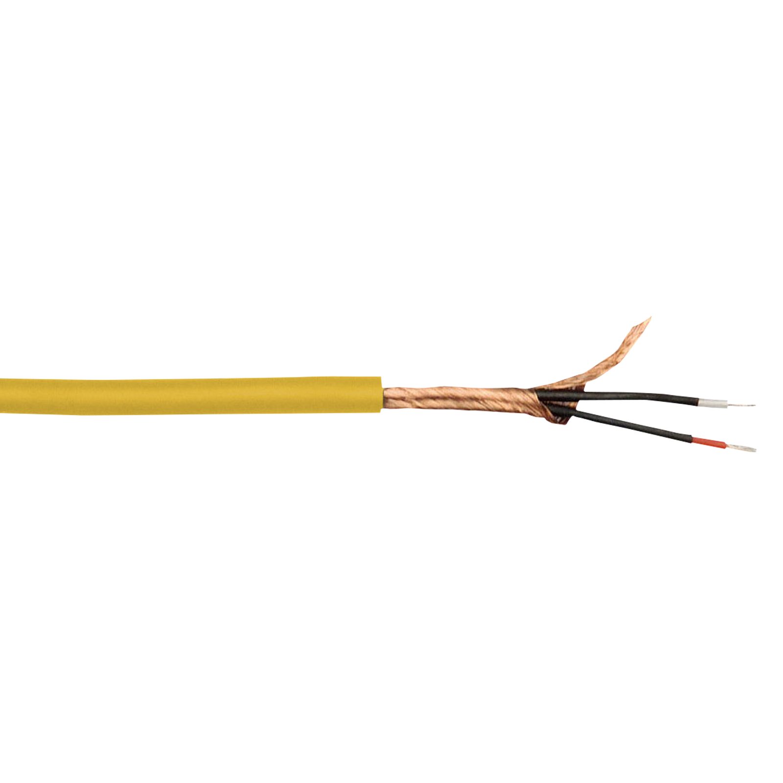 Cavo microfonico doppio isolamento 100 m su bobina Giallo - DAP D9432Y