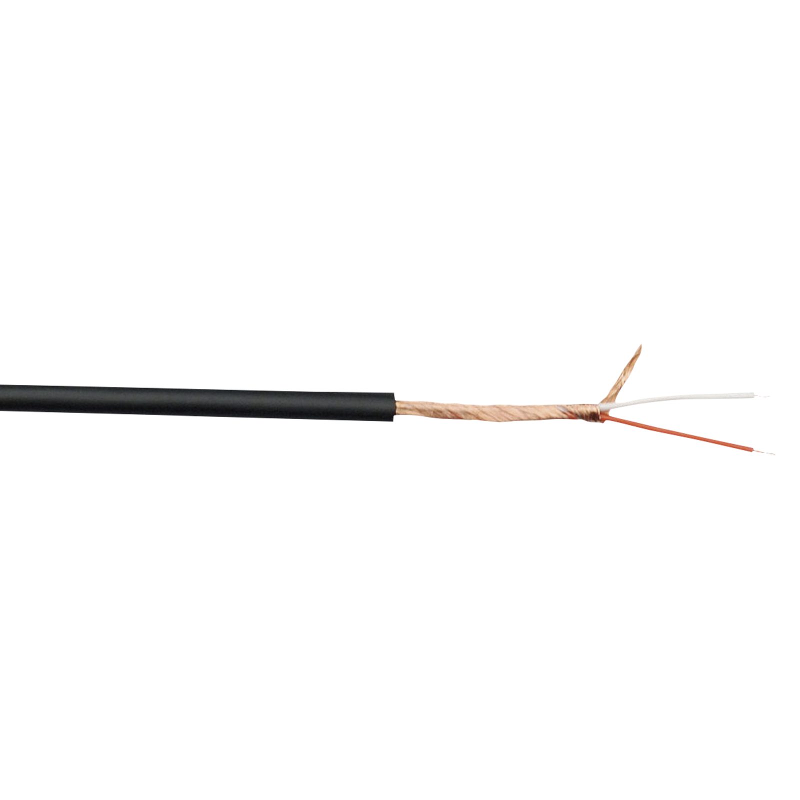 Cavo microfonico/di linea 5mm 100 m su bobina Nero - DAP D9434B