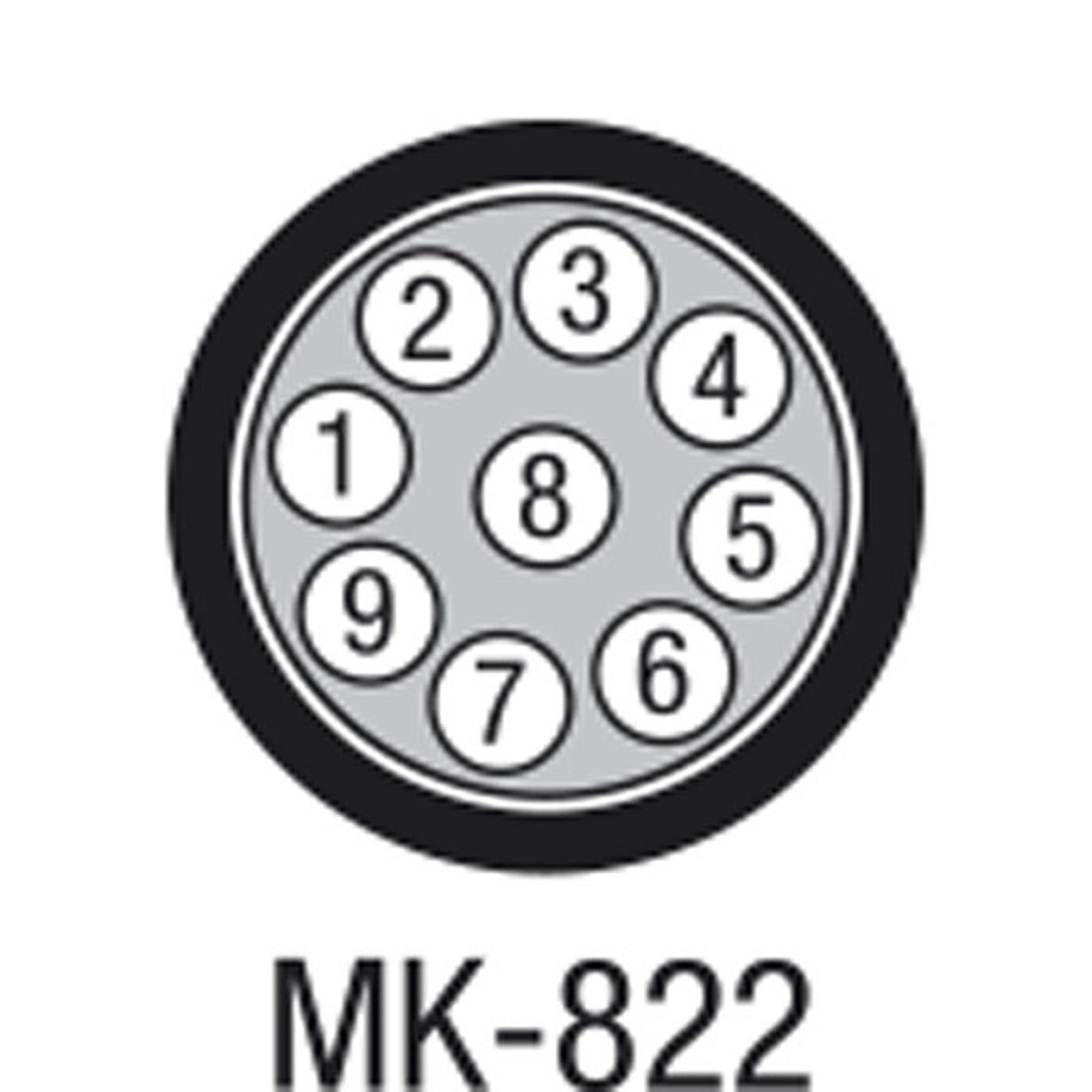 Multicoppia audio MK-822 Dark Blue 13.5 mm - DAP D9442