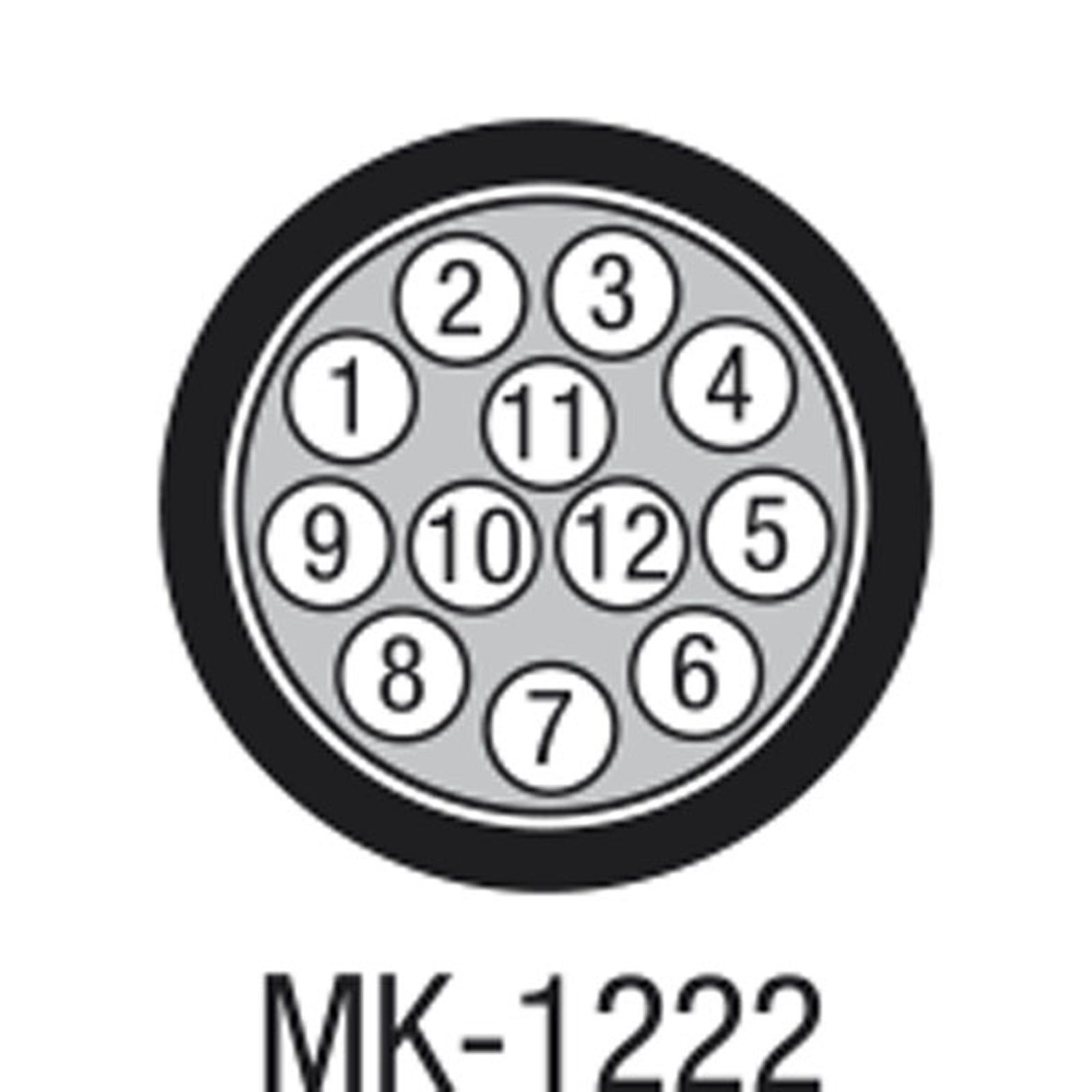 Multicoppia audio MK-1222 Dark Blue 15 mm - DAP D9443