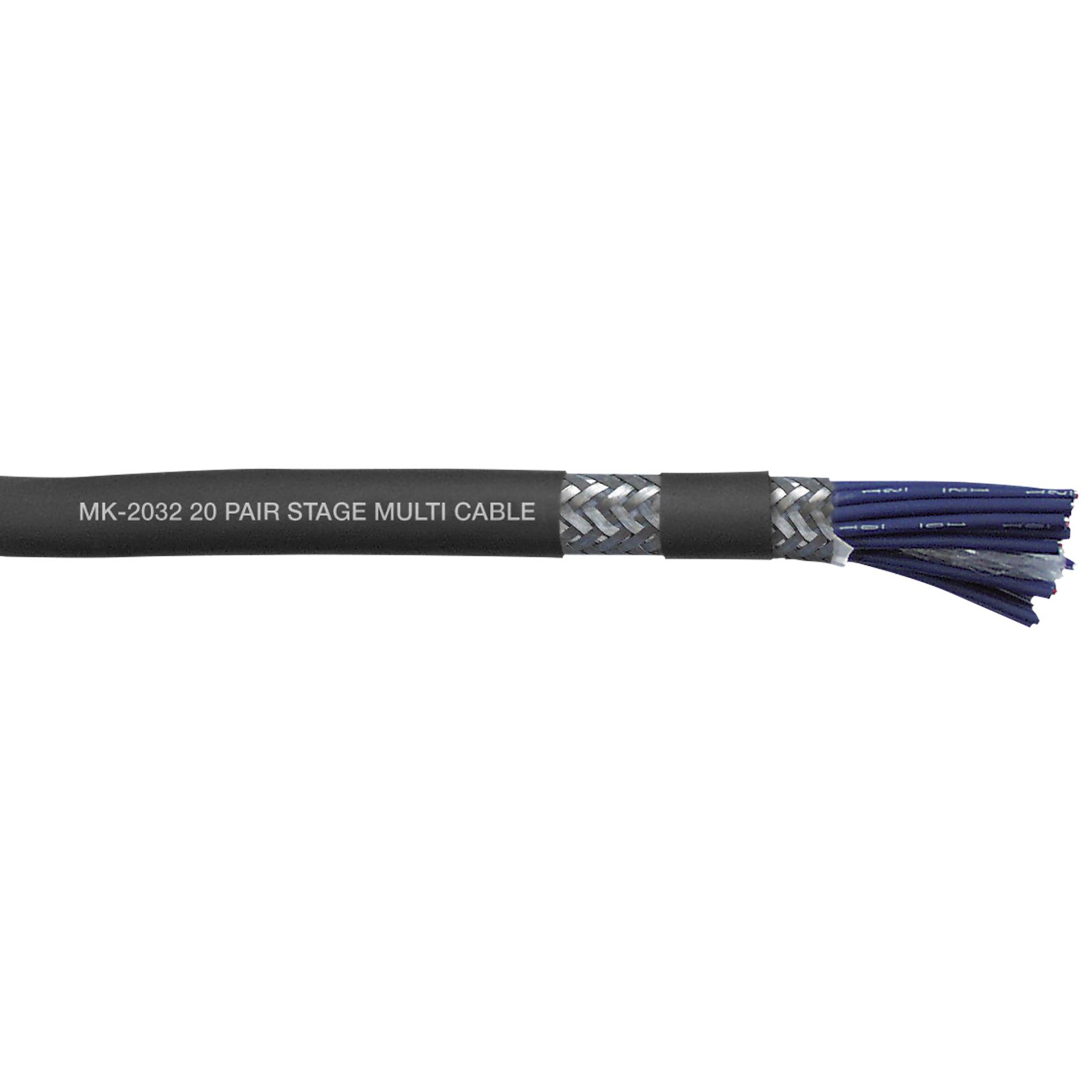 Cavo multi-core audio MK-2032 Pro-Core doppia schermatura Nero - DAP D9455B