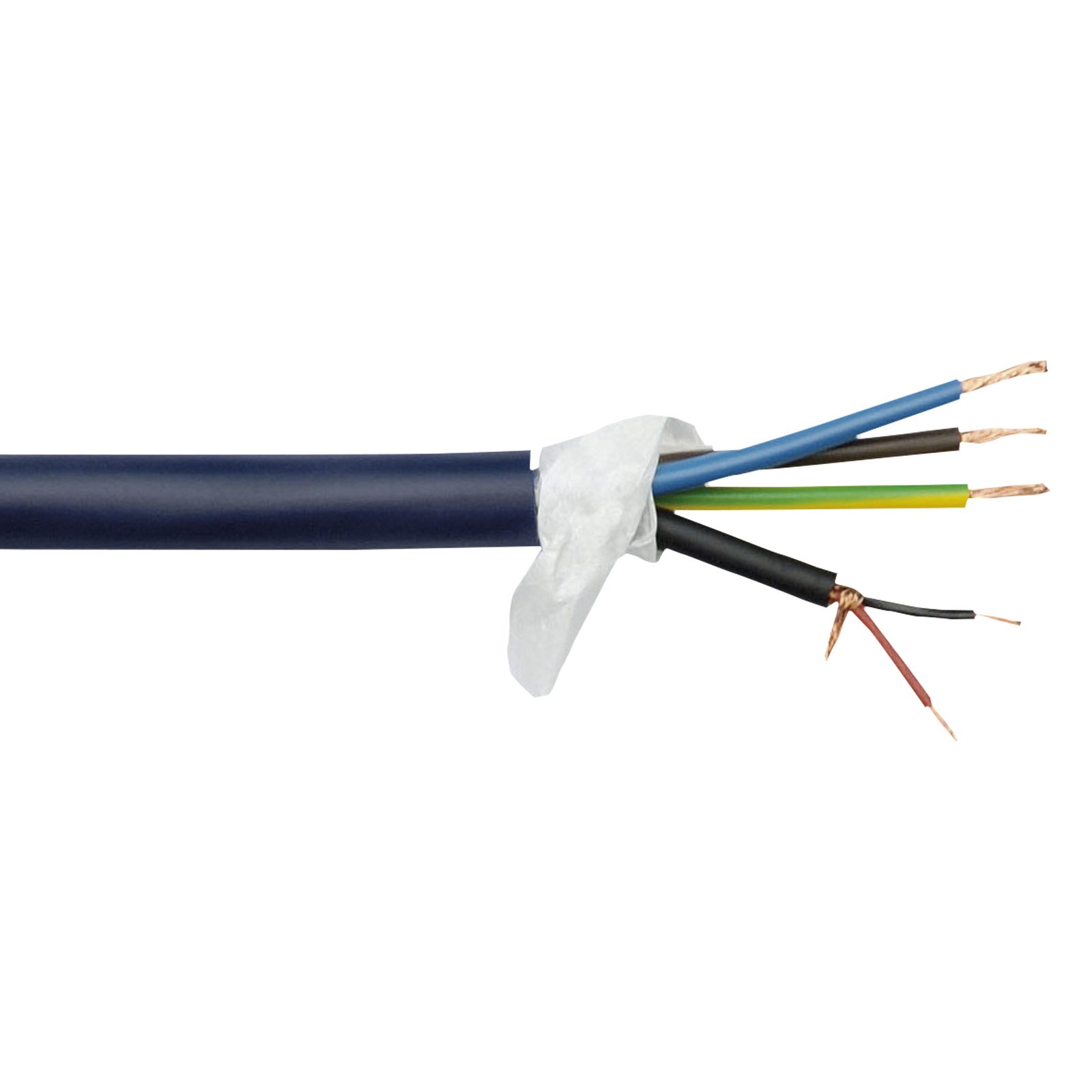 Cavo alimentazione/segnale PSC-211 110 Ohm 6 conduttori blu scuro - DAP D9482