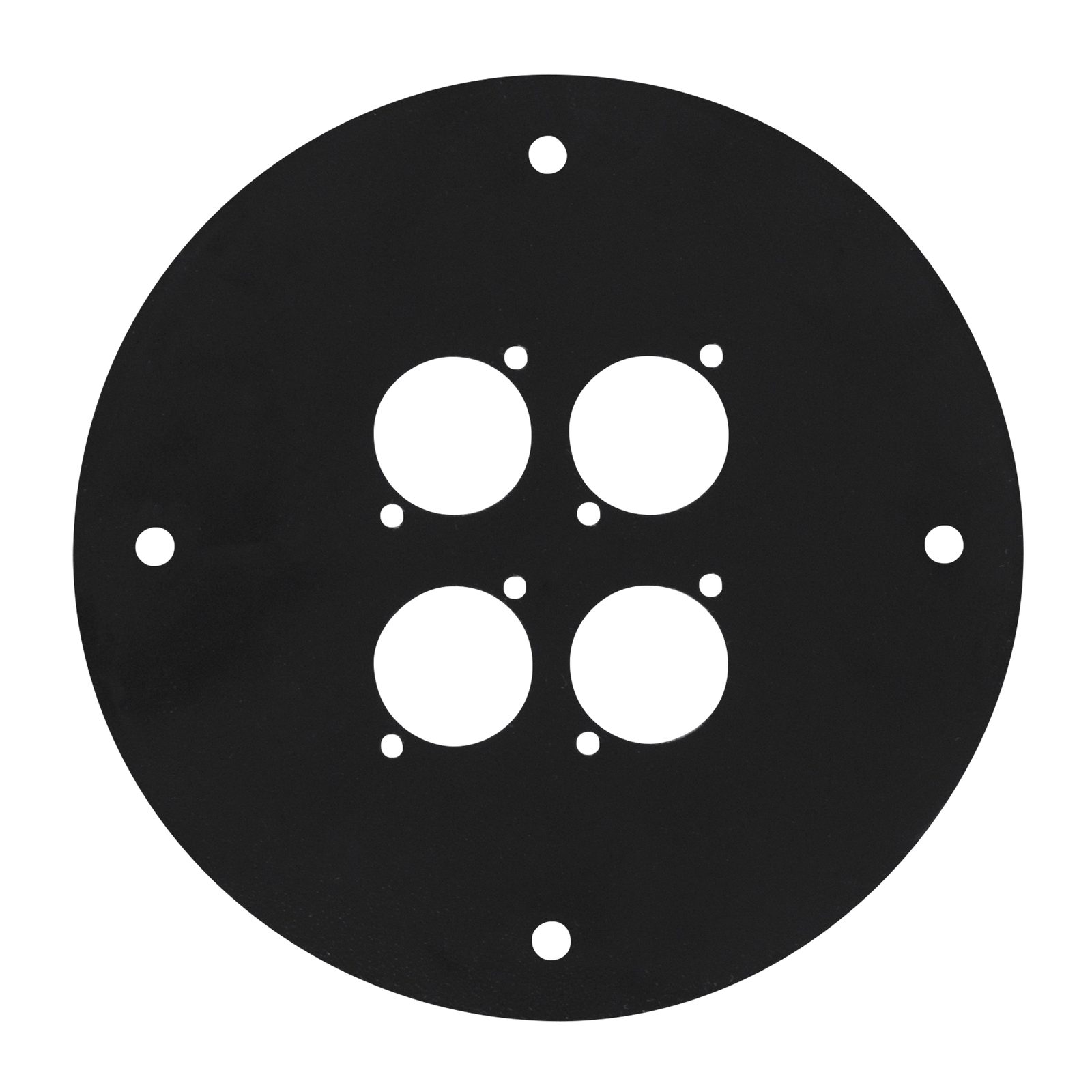 Avvolgi-cavo metallico 270mm nero - Showgear D9535B