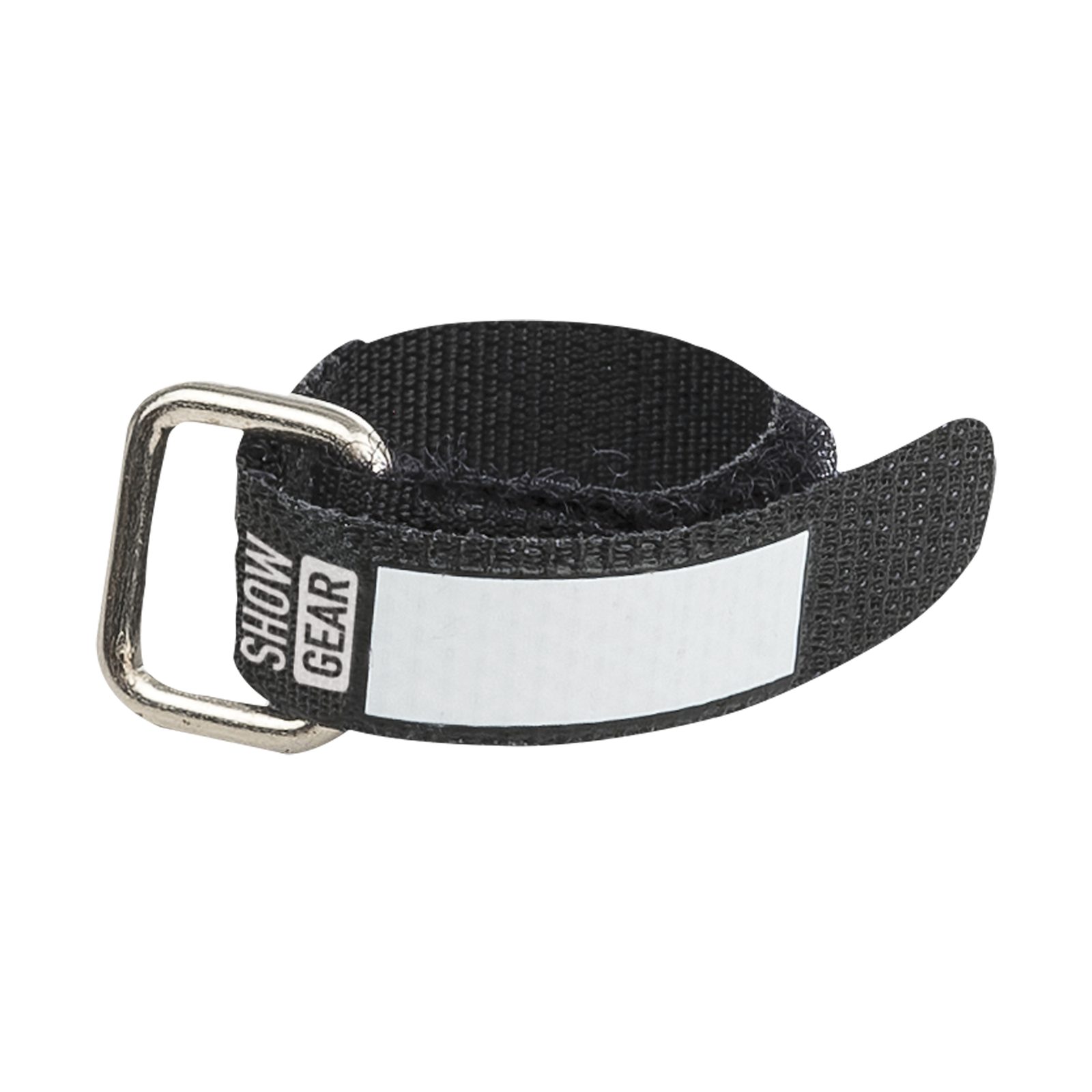 Gancio con chiusura rapida 120 x 10 mm nero - Set da 10 - Showgear D9580B