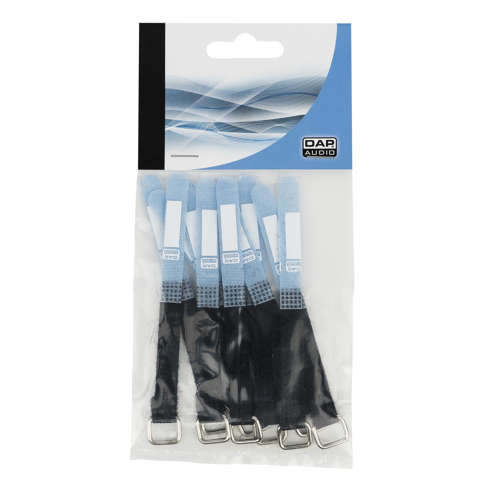 Gancio con chiusura rapida 120 x 10 mm blu - Set da 10 - Showgear D9580U