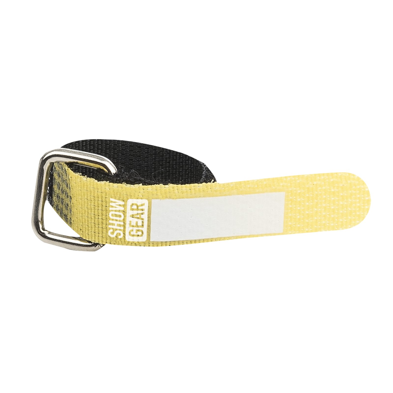 Gancio con chiusura rapida 120 x 10 mm giallo - Set da 10 - Showgear D9580Y