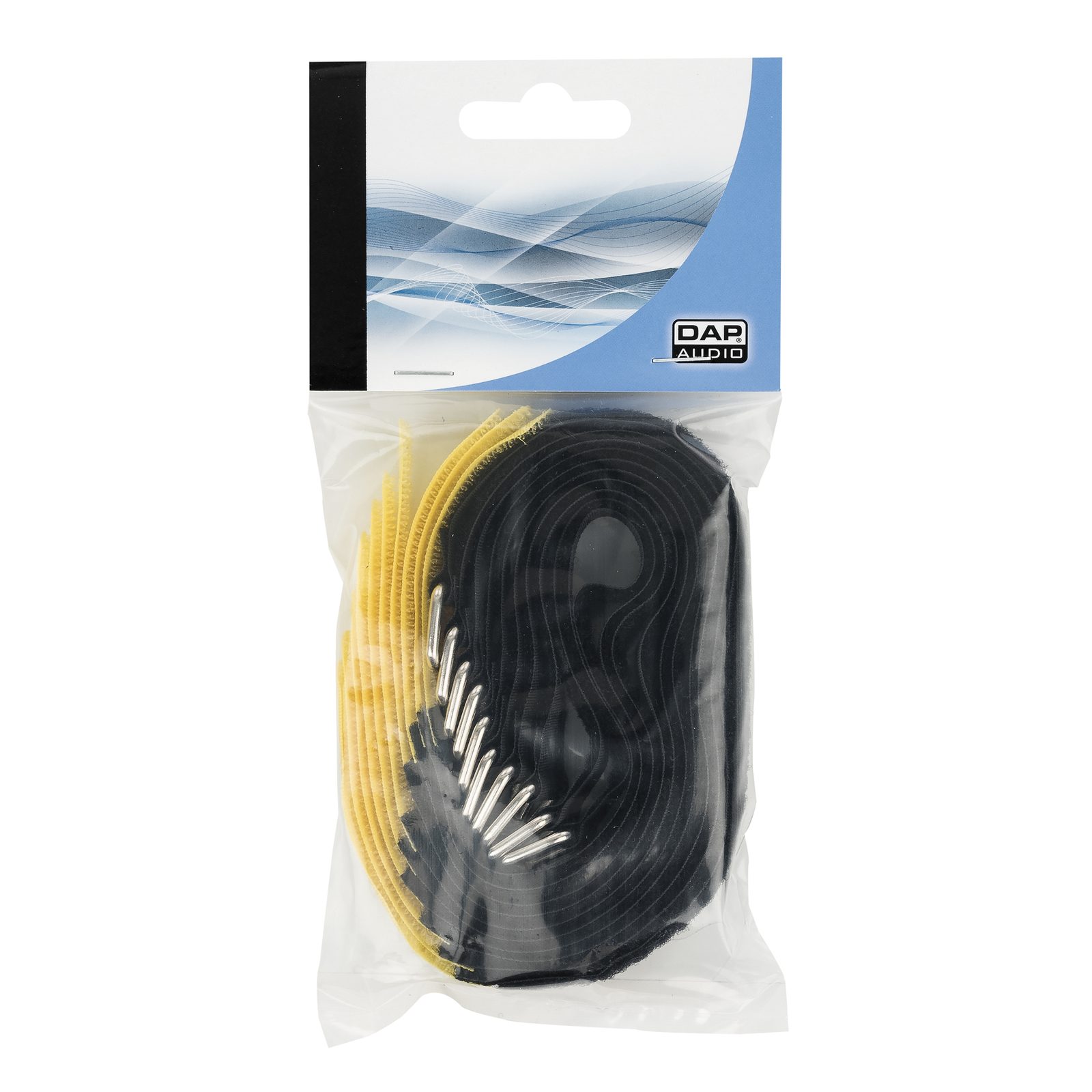 Gancio con chiusura rapida 300x20mm Giallo Set da 10 - Showgear D9582Y