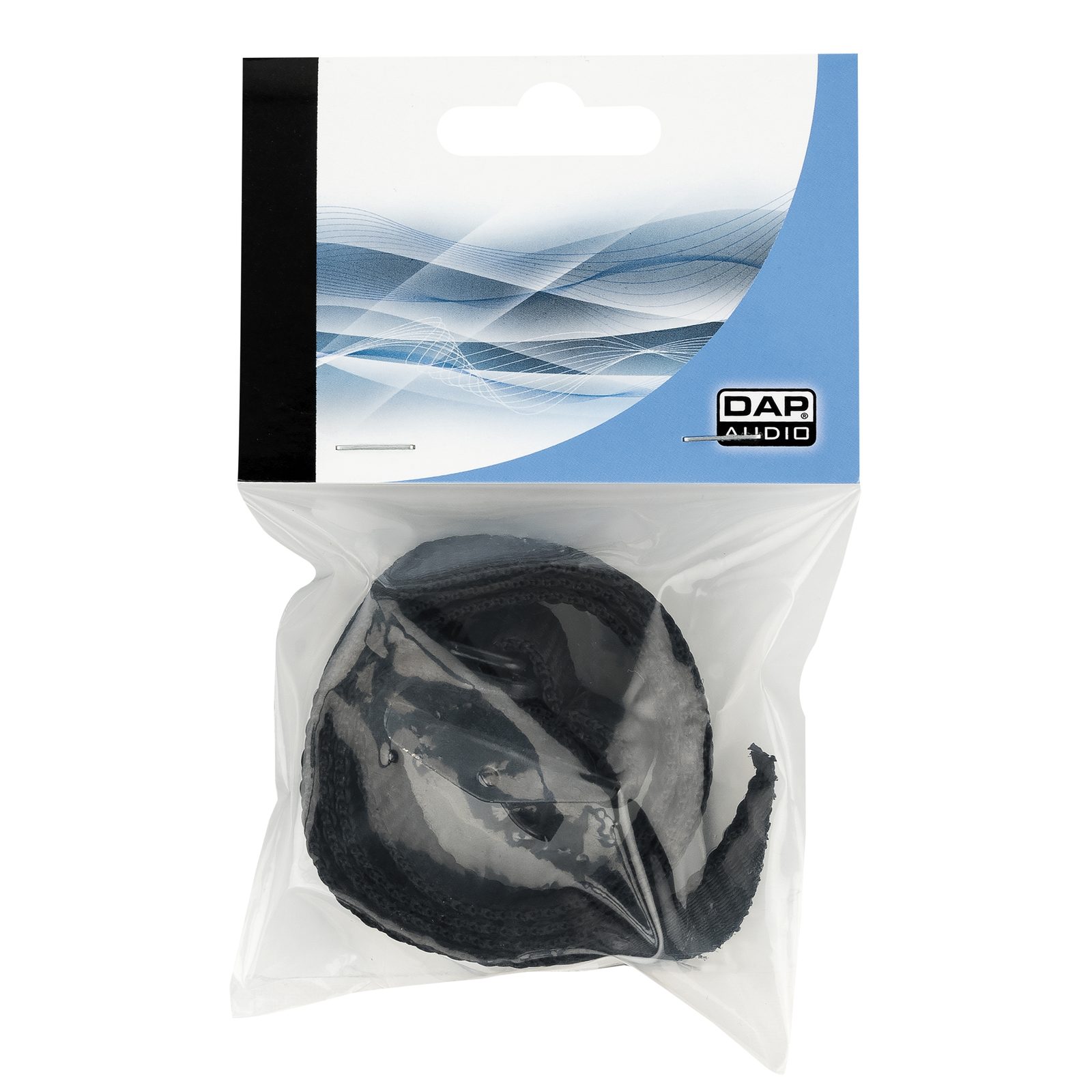 Fascia per cavi 750 x 25 mm Nero - Showgear D9600