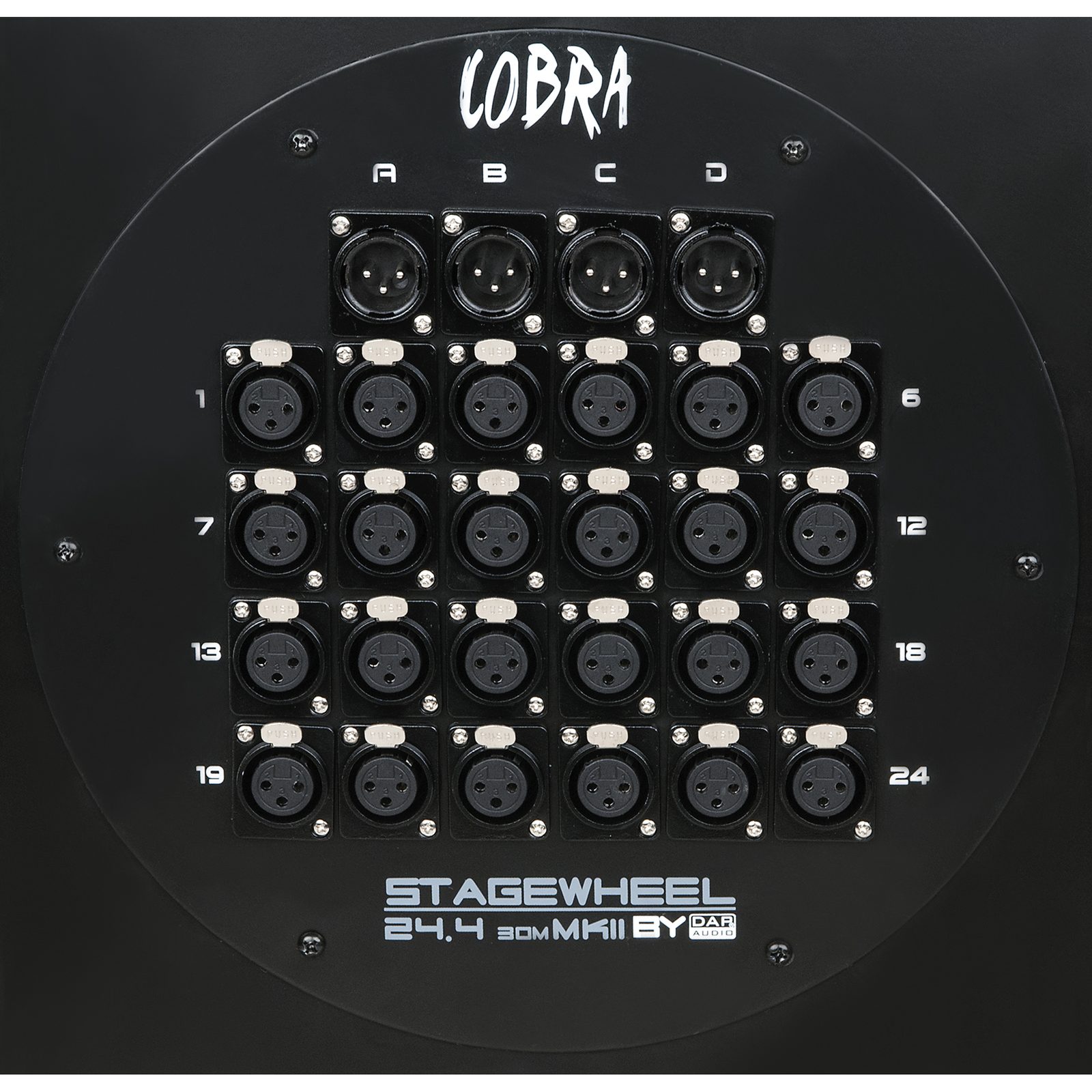 CobraX Stagewheel 24/4 30m - DAP D961130