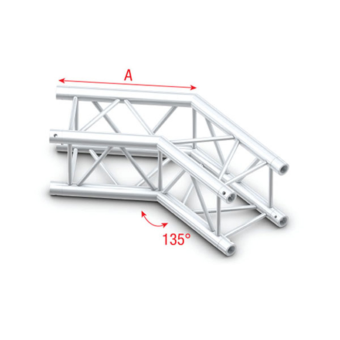Corner 135° per truss Deco-22 Quatro - Milos DQ22005