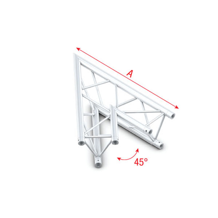 Deco-22 Triangle Truss - Corner 45° - MILOS DT22001