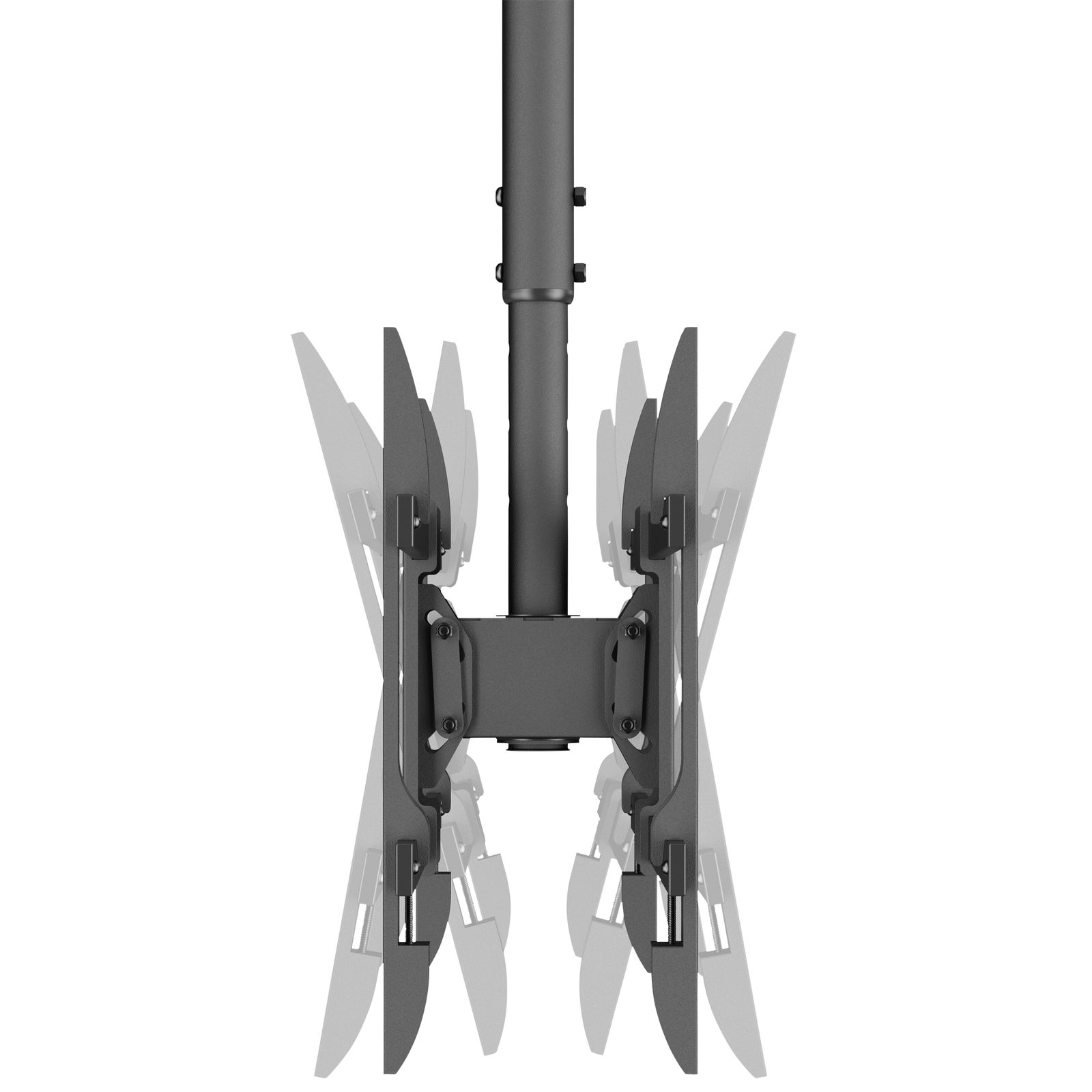 Doppio supporto da soffitto TV back-to-back 43-86" - SHOWGEAR E100002