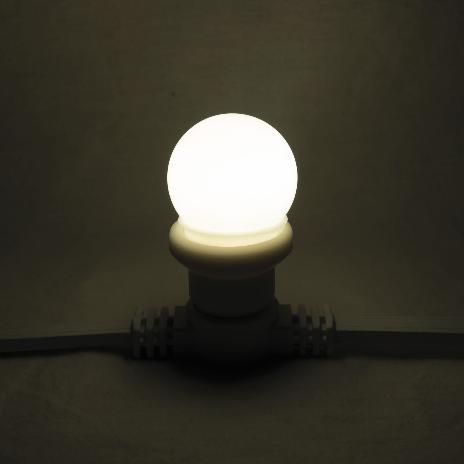Lampadina LED G45 E27 1W bianco caldo non dimmerabile - SHOWGEAR E324000