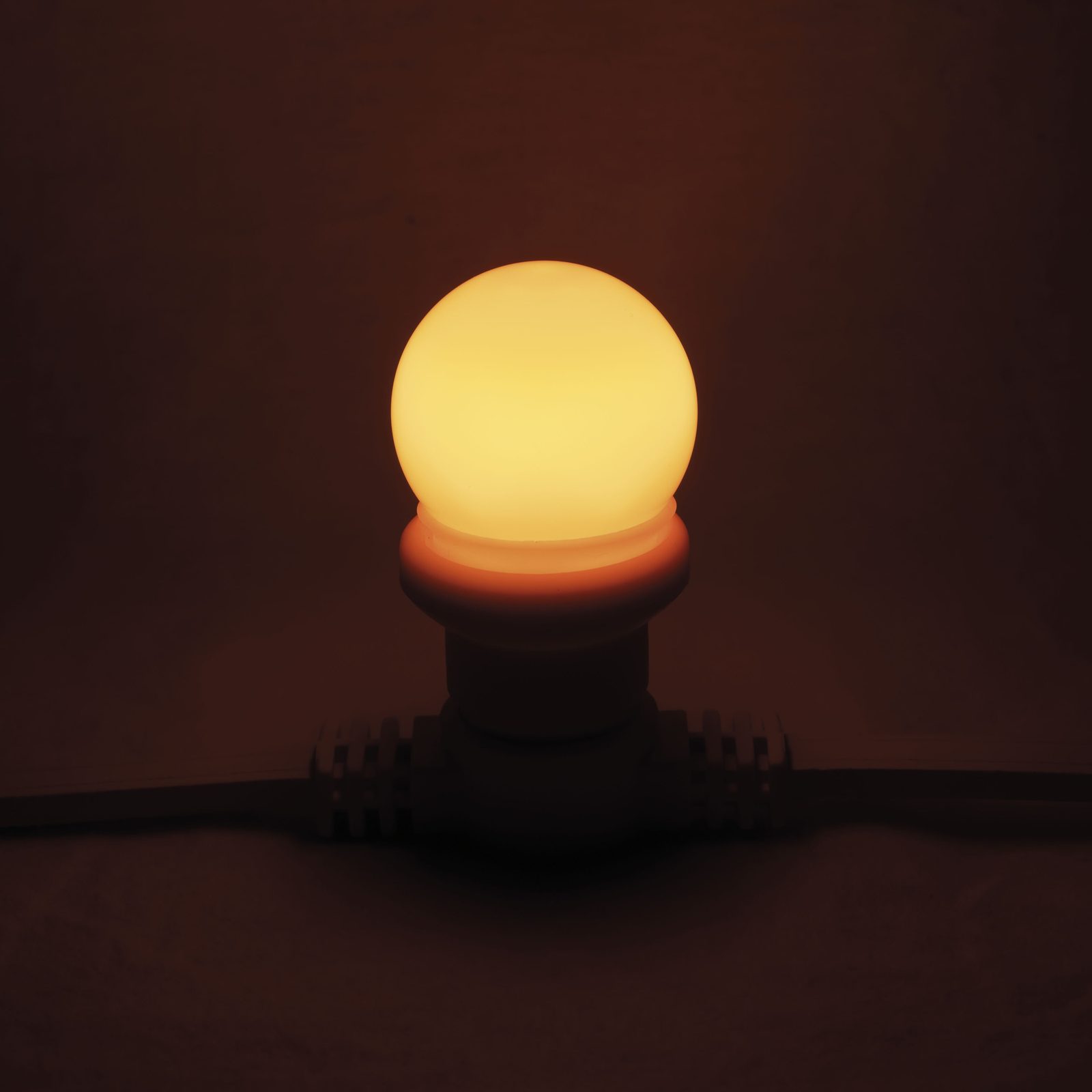 Lampadina G45 LED 1W arancione non dimmerabile - Showgear E324005