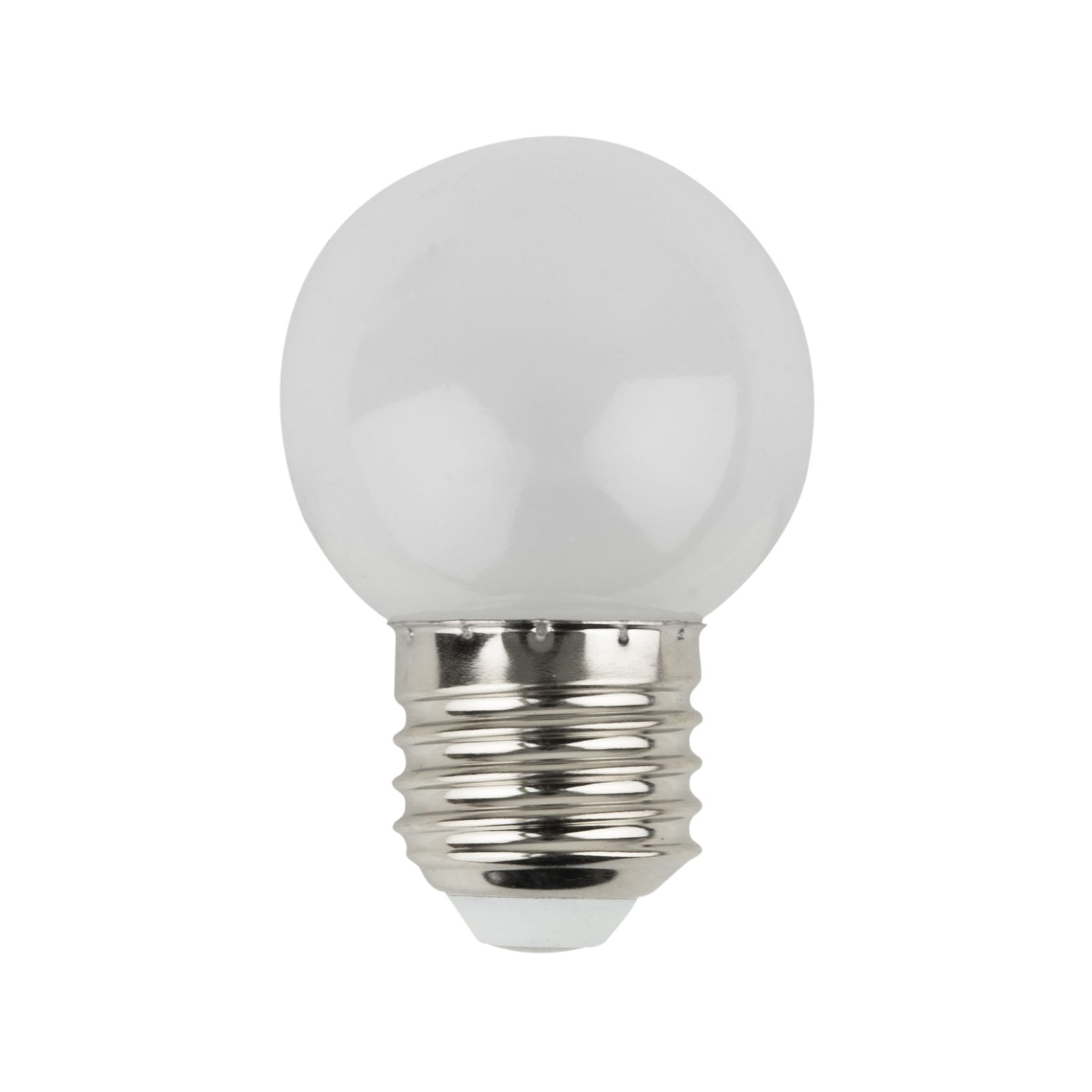Lampadina G45 LED 1.2W bianco caldo dimmerabile vetro smerigliato - Showgear E324007