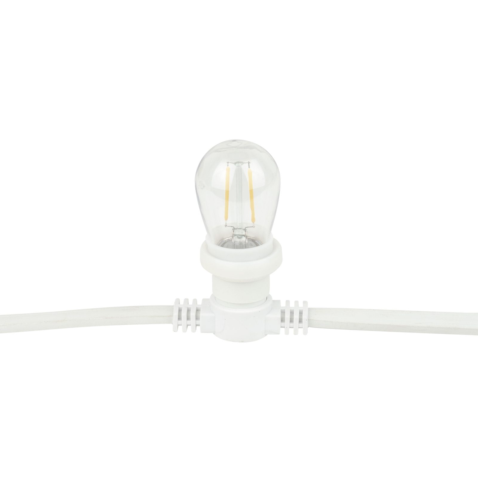 Festoon Light E27 Bianco 50m 50cm - Showgear E360121