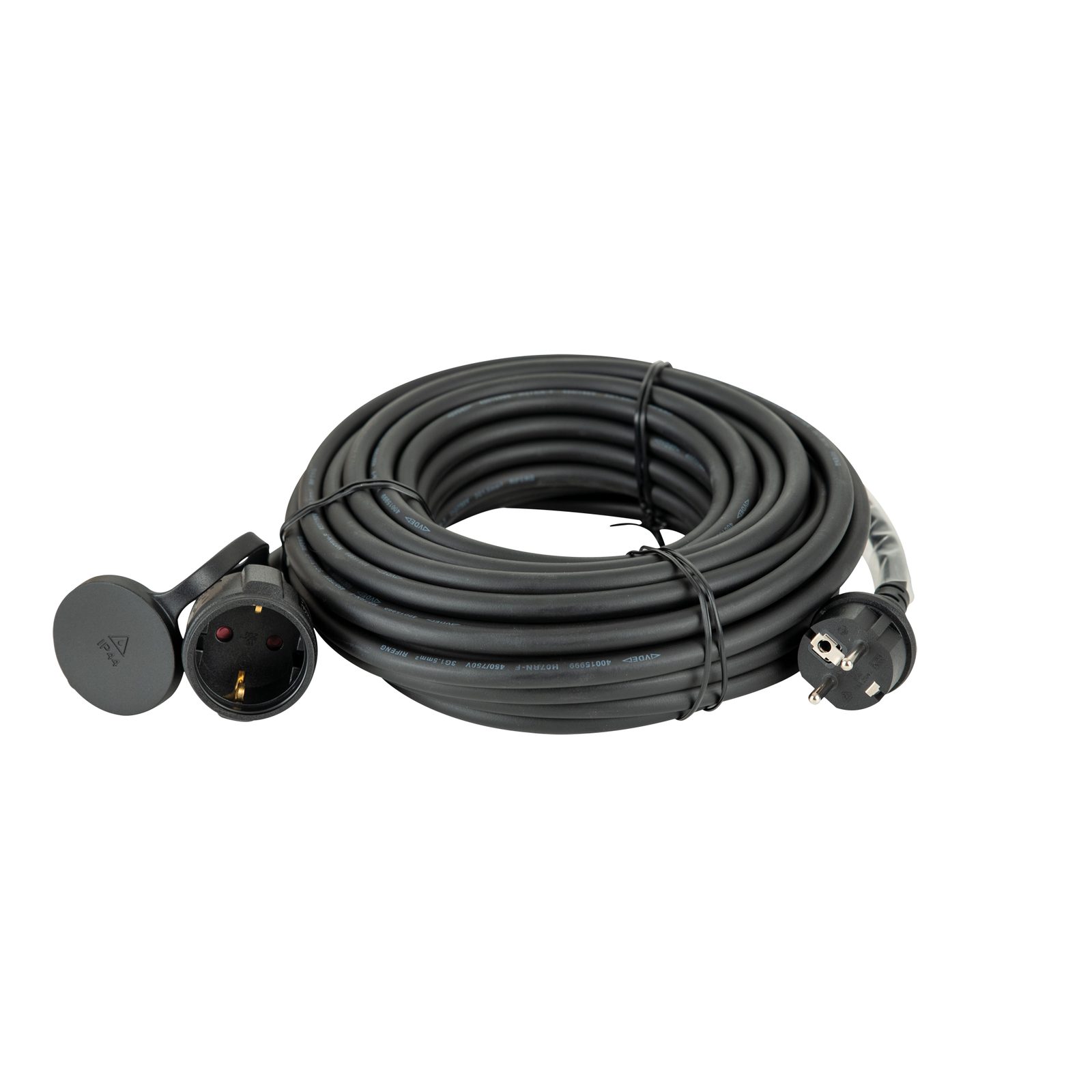 Prolunga Schuko H07RN-F 3G1.5 Value Line 10m nera - DAP E606103
