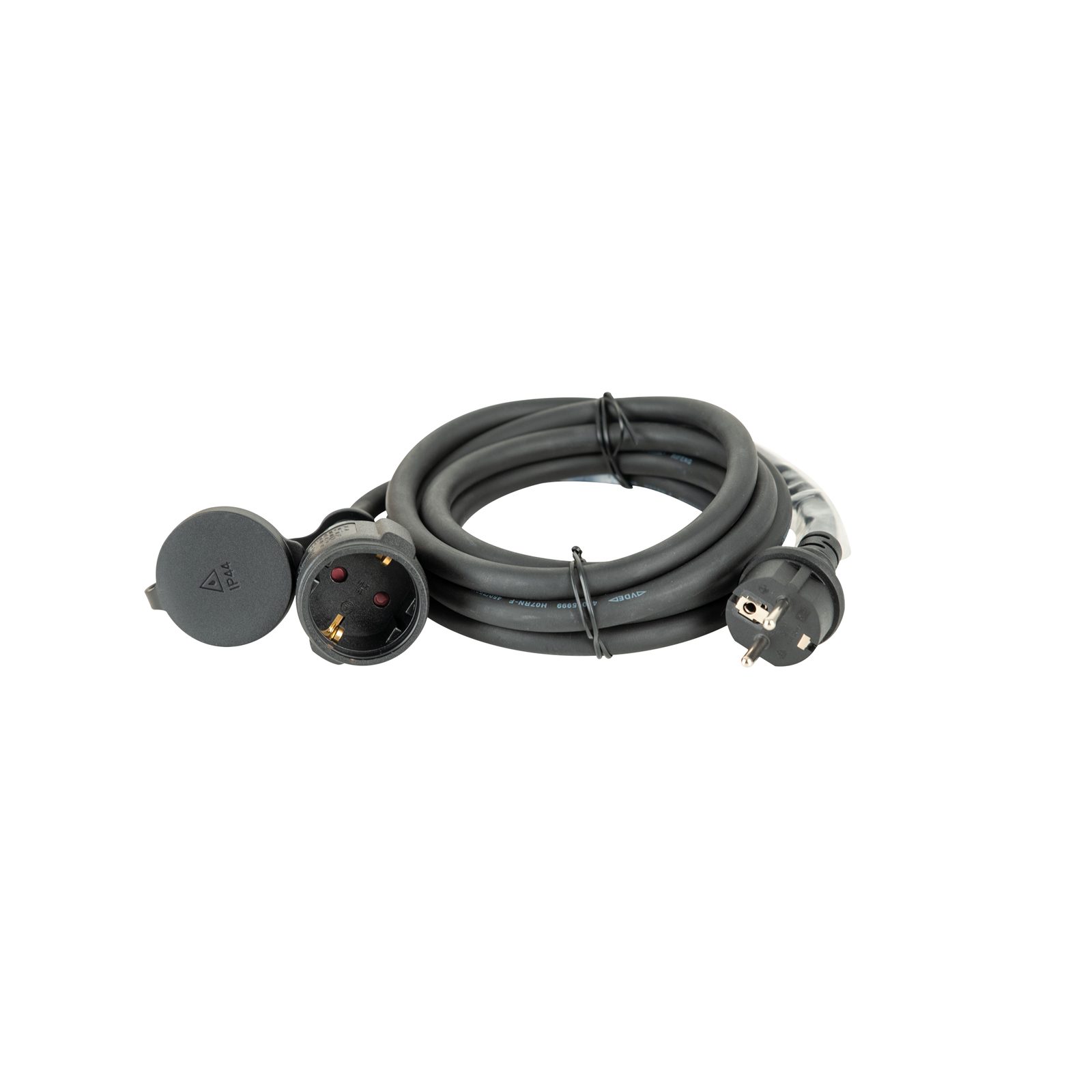 Prolunga Schuko H07RN-F 3G2.5 Value Line 1.5m nera - DAP E606110