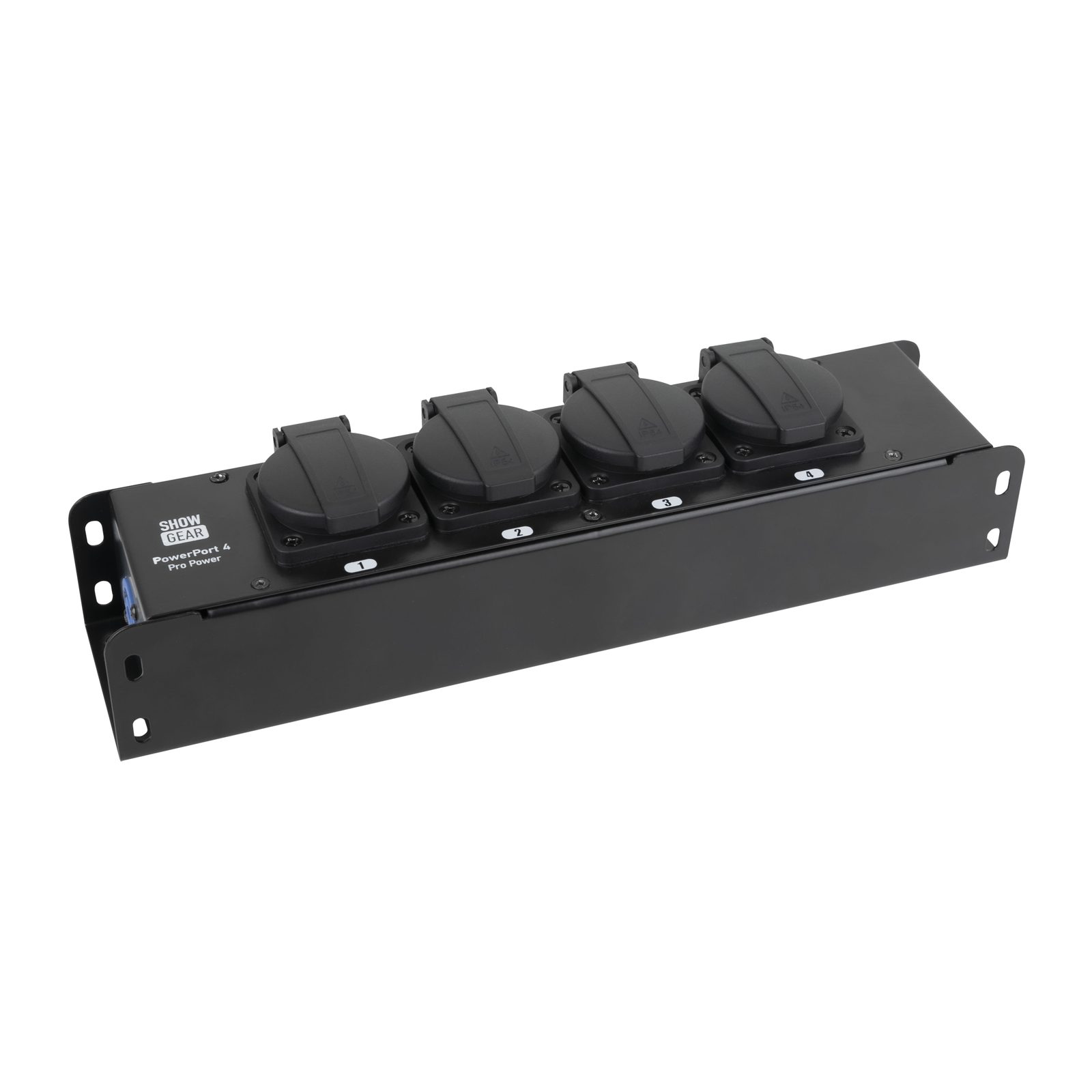 Ciabatta Powerport 4 Power Pro 4x Schuko IP20 - Showgear E614000