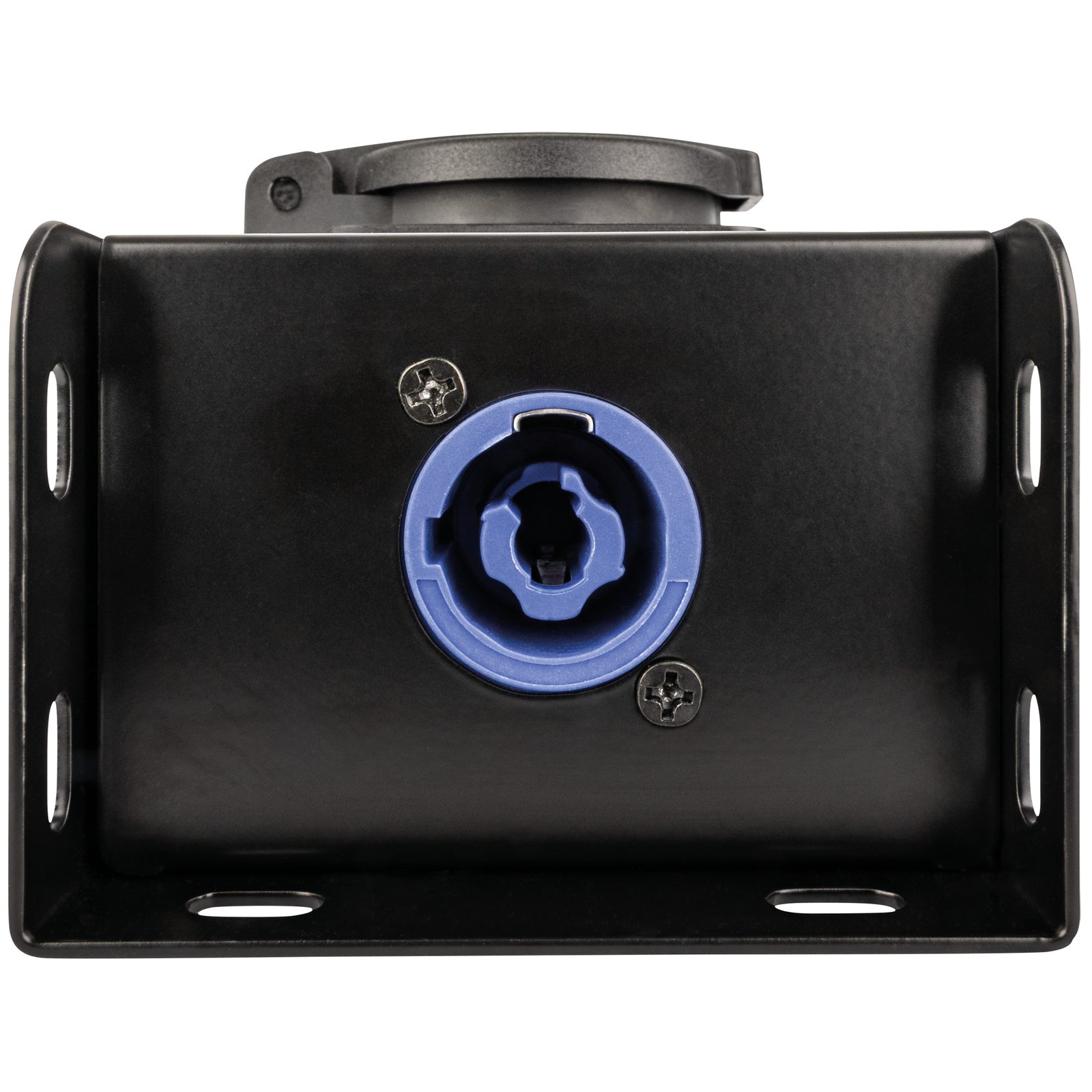 Ciabatta Powerport 2 - 2 prese Schuko, ingresso Power Pro Blue - Showgear E614006