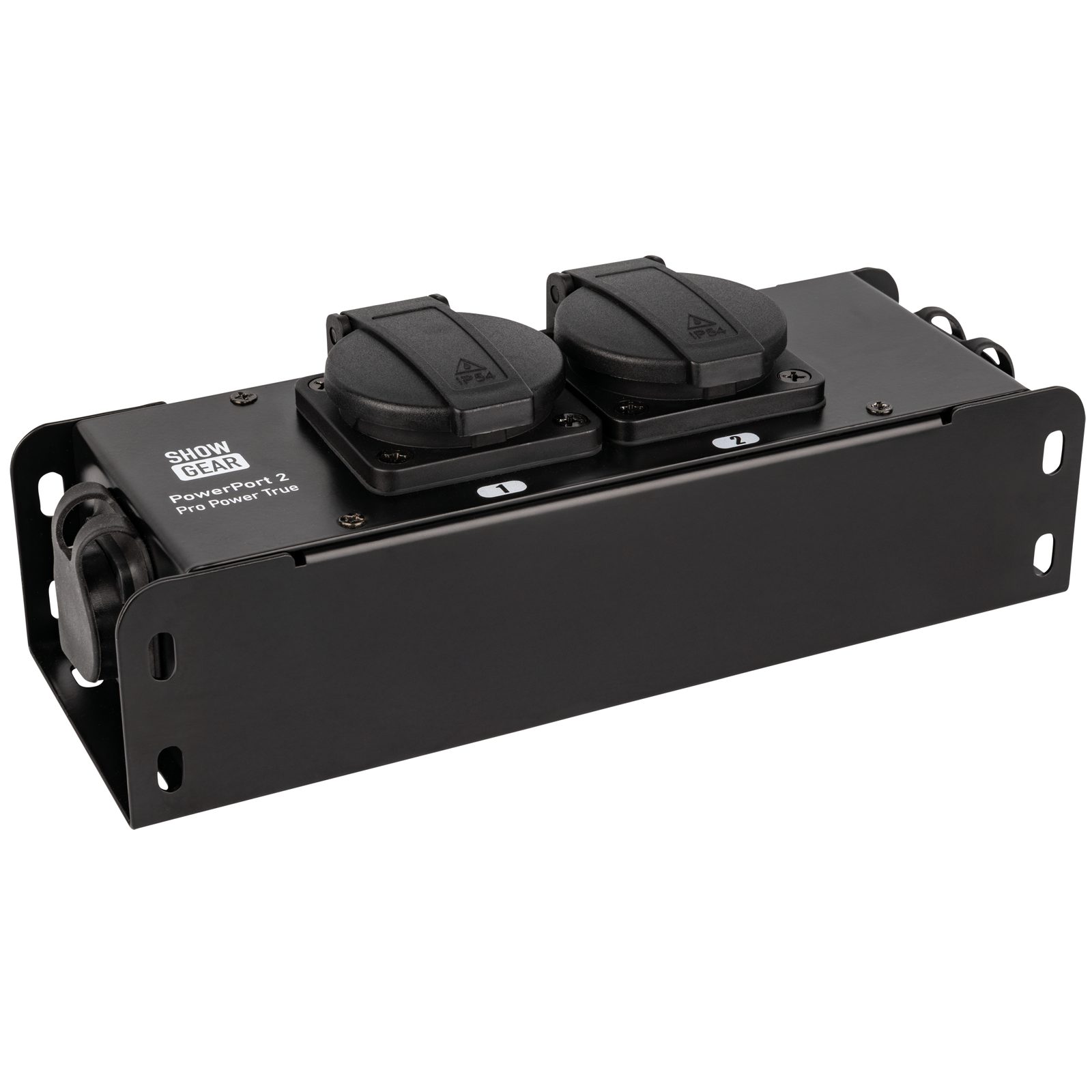 Ciabatta Powerport 2 Power Pro True - 2 prese Schuko - Showgear E614007