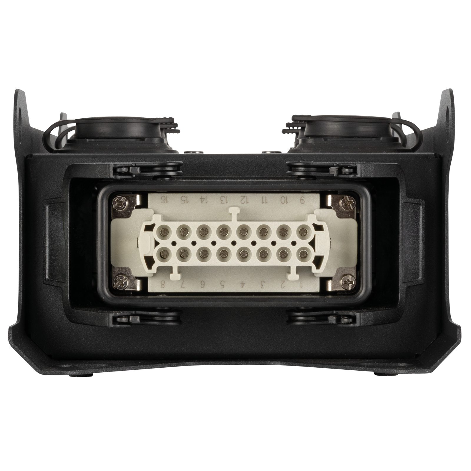 PowerCore 2m.6p Breakout Box - 2x Multipin H16 (loop-through), 6x Power Pro True - Showgear E617004