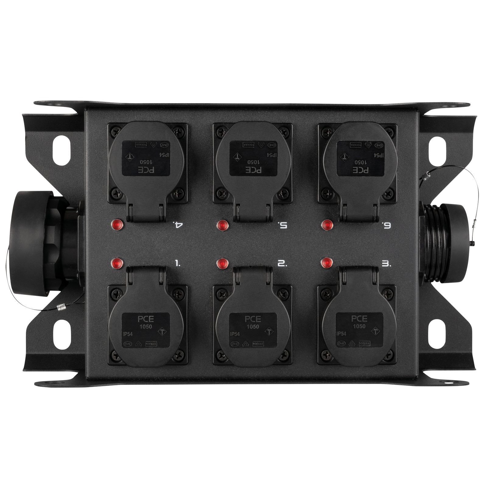 PowerCore 2s.6s Scatola Alimentazione 2x S19 6x Schuko - SHOWGEAR E617022