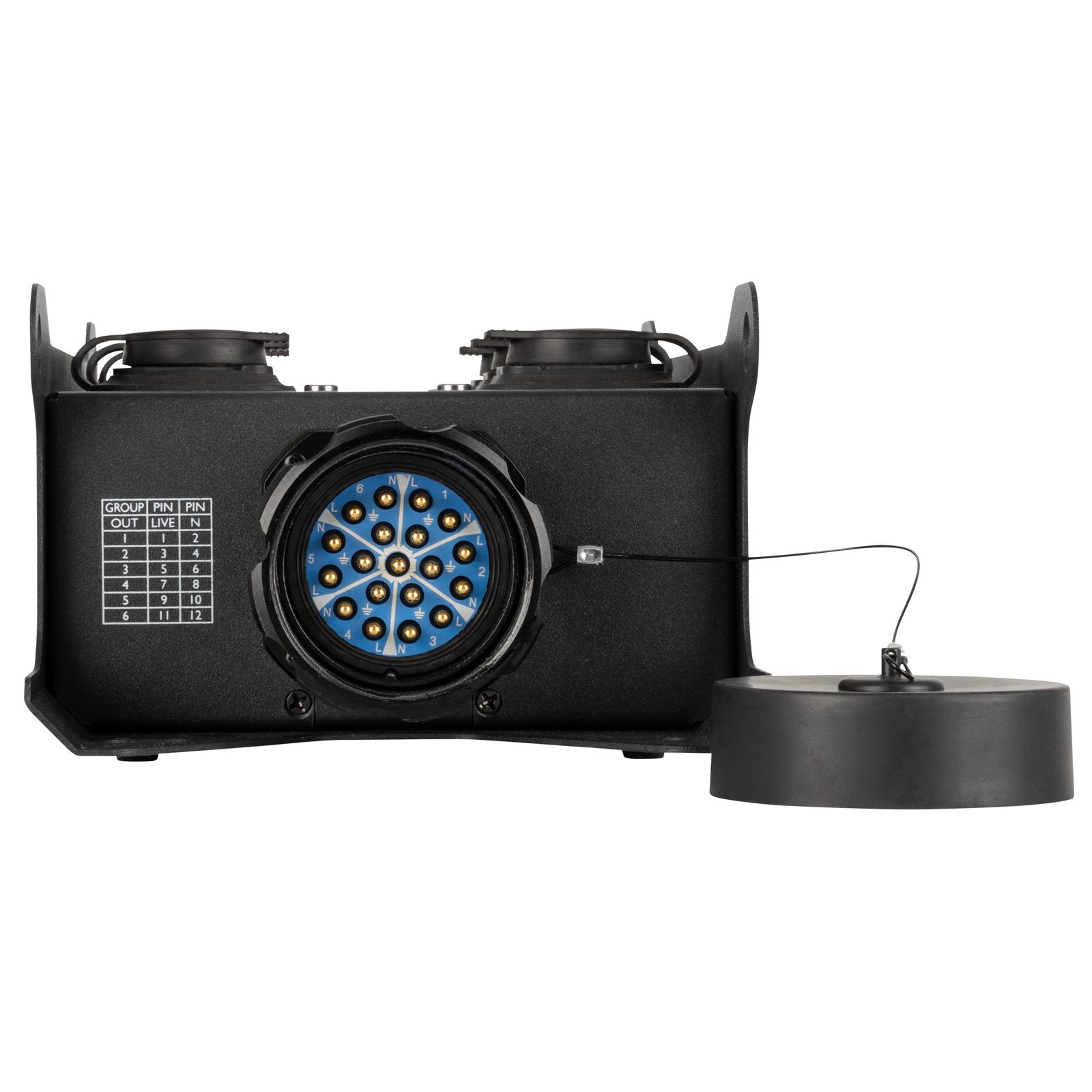 PowerCore 2s.6p Breakout Box 2x S19 6x Power Pro True - SHOWGEAR E617024