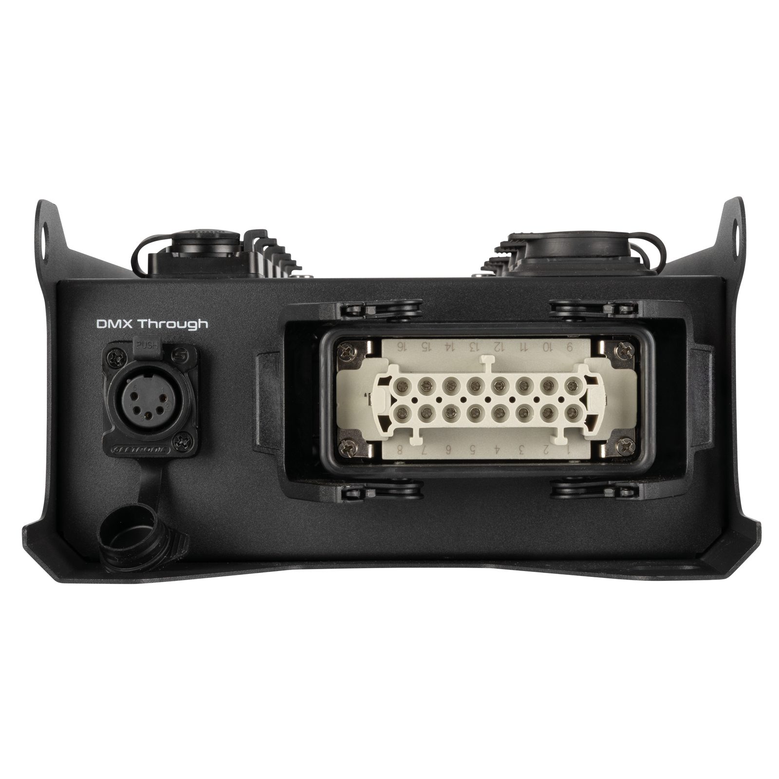 PowerCore 2m.6p DMX Breakout Box 2x H16 6x Power Pro True Splitter DMX - SHOWGEAR E617031