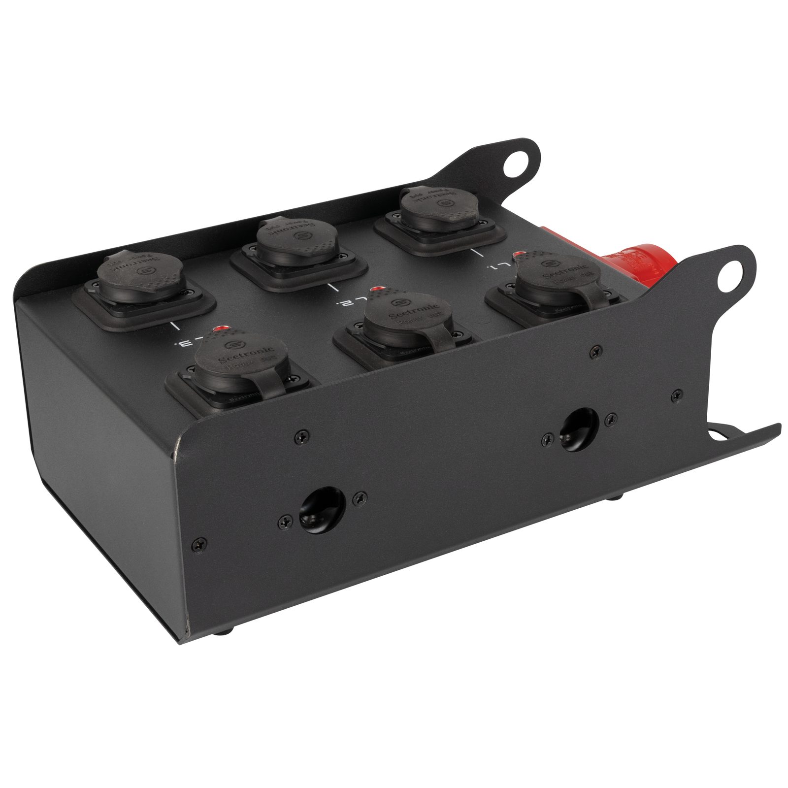 Splitter di alimentazione PowerCore c16a.6p - 1x CEE 16A a 6x Power Pro True - Showgear E620012