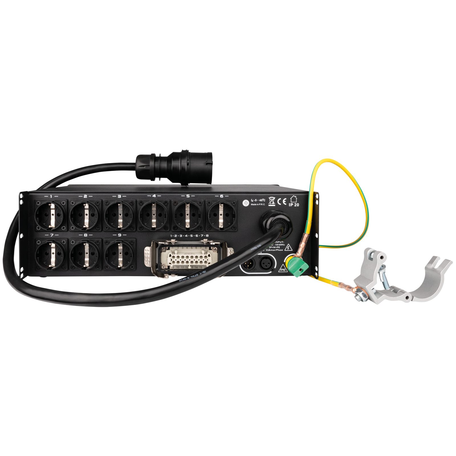 Cavo di messa a terra PowerCore 0.5m 25mm² capicorda M10 - Showgear E623051