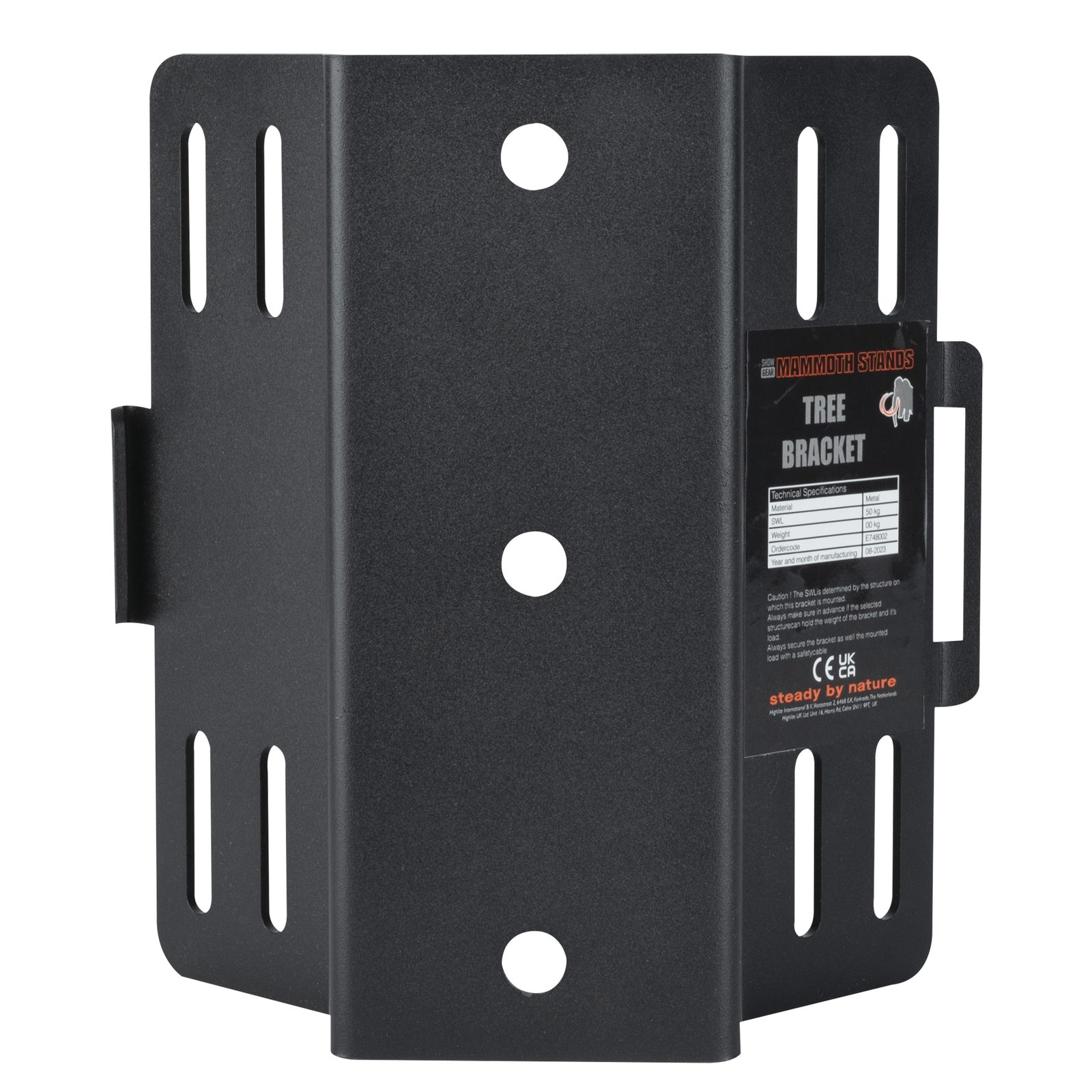 Staffa per albero con foro ø12,5mm - Showgear E748002