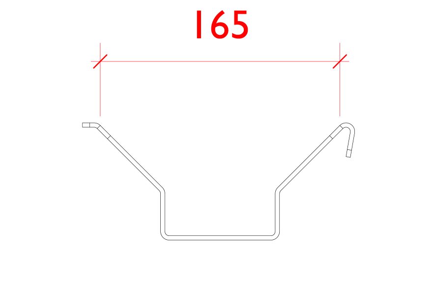 Staffa per albero con foro ø12,5mm - Showgear E748002