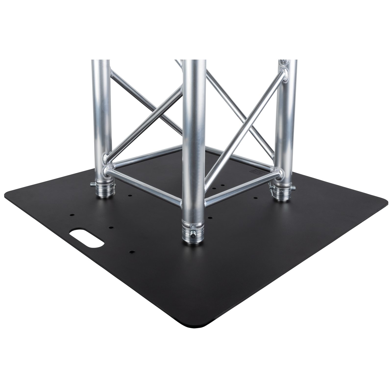 Piastra di base universale per truss, 750x750 mm, acciaio 6 mm, 24,5 kg - Showgear E7670031