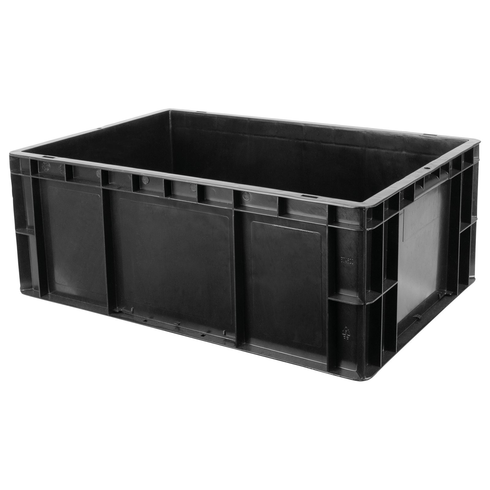Euronorm Stackable Bin nero 600x400x230 mm - Showgear E820035