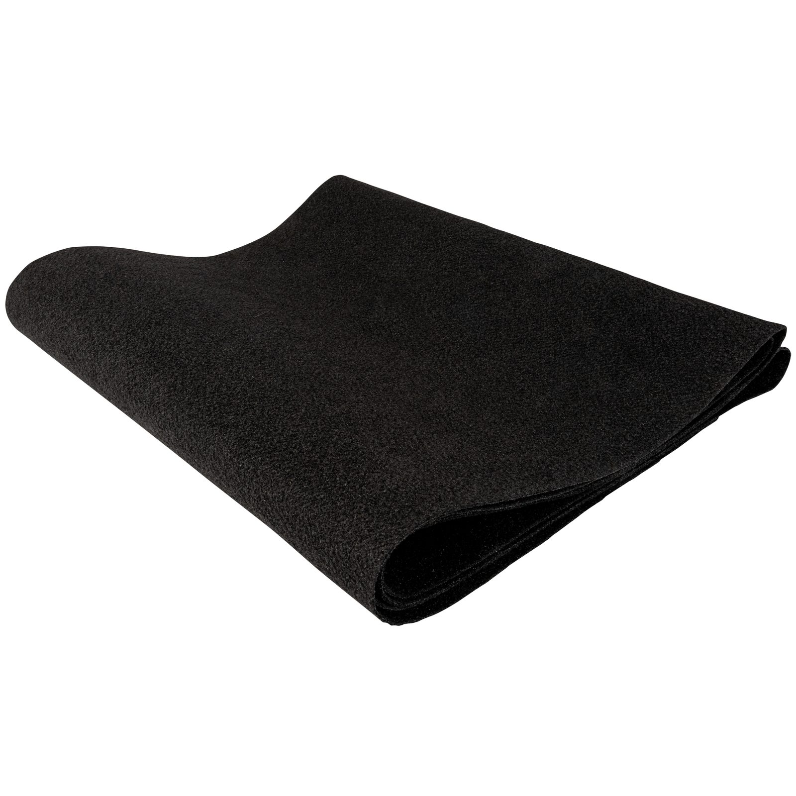 Rivestimento per cassetti in moquette nera 490x490x3000 mm - Showgear E820038