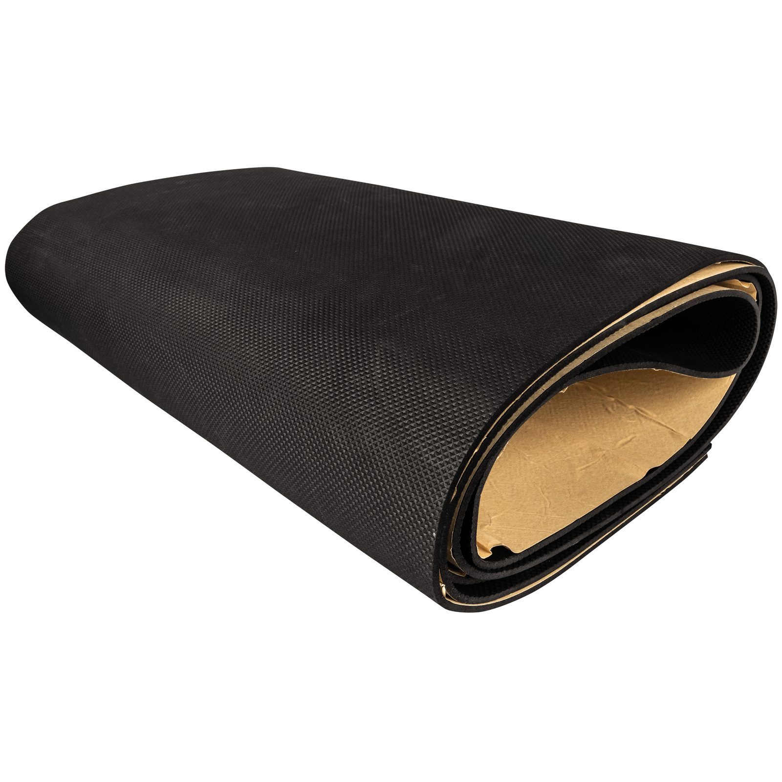 Inserti antiscivolo per cassetti in gomma nera 490x490x3000 mm - Showgear E820039