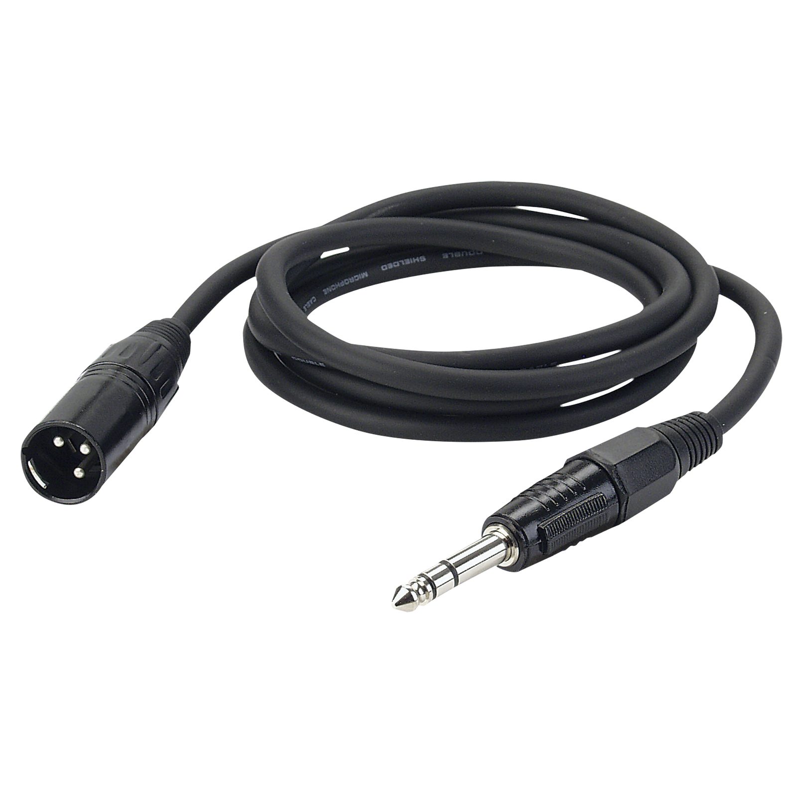 Cavo bilanciato XLR maschio 3P a jack stereo TRS 6.3mm 1.5m - DAP FL04150
