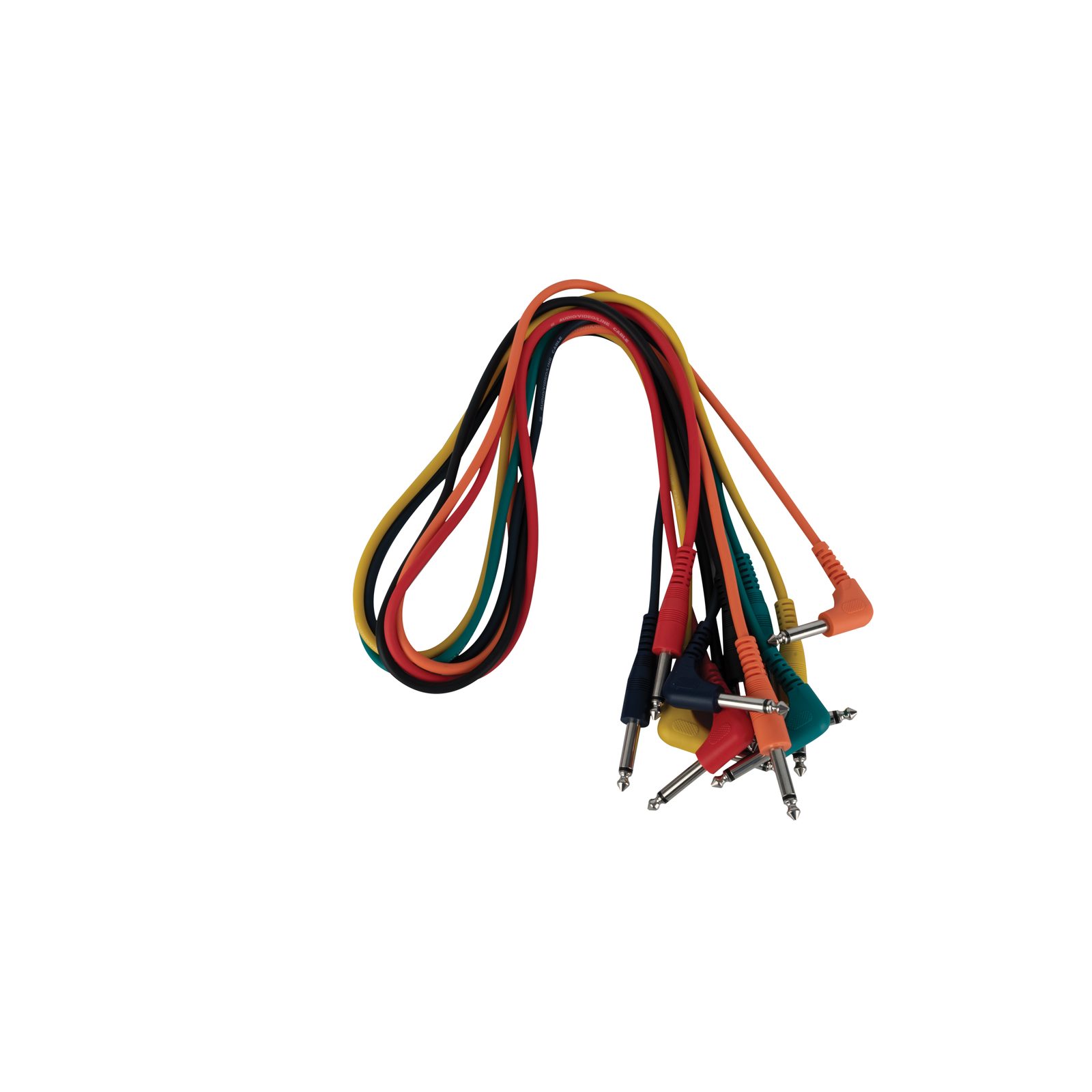Cavo patch 6 colori unbalanced straight to 90° 90 cm - DAP FL1490