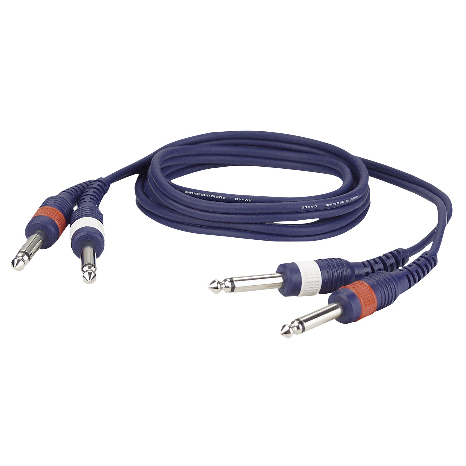 Cavo 2 mono Jack L/R a 2 mono Jack L/R, 1.5 m - DAP FL22150