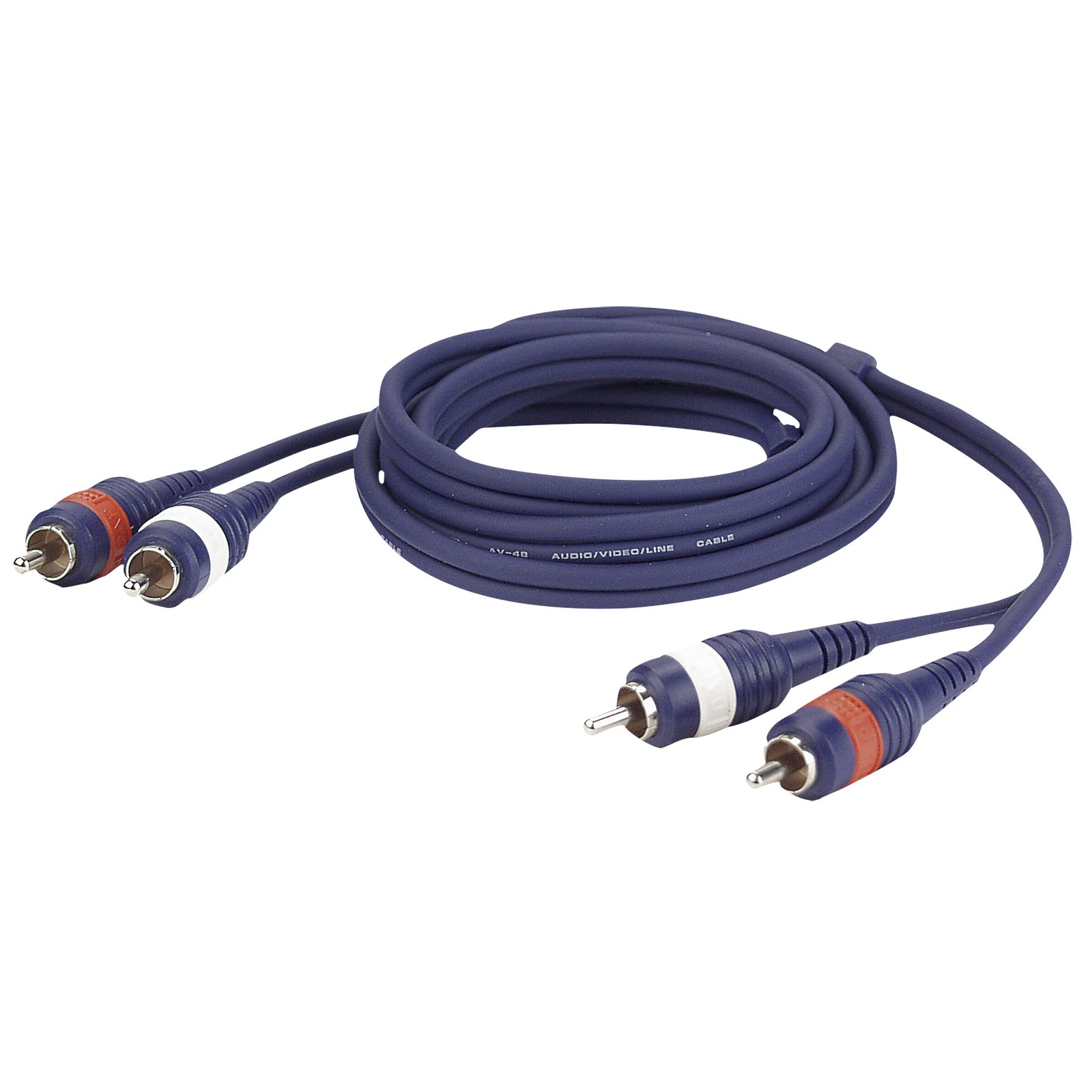Cavo audio 2 RCA maschio L/R a 2 RCA maschio L/R, 1.5m - DAP FL24150